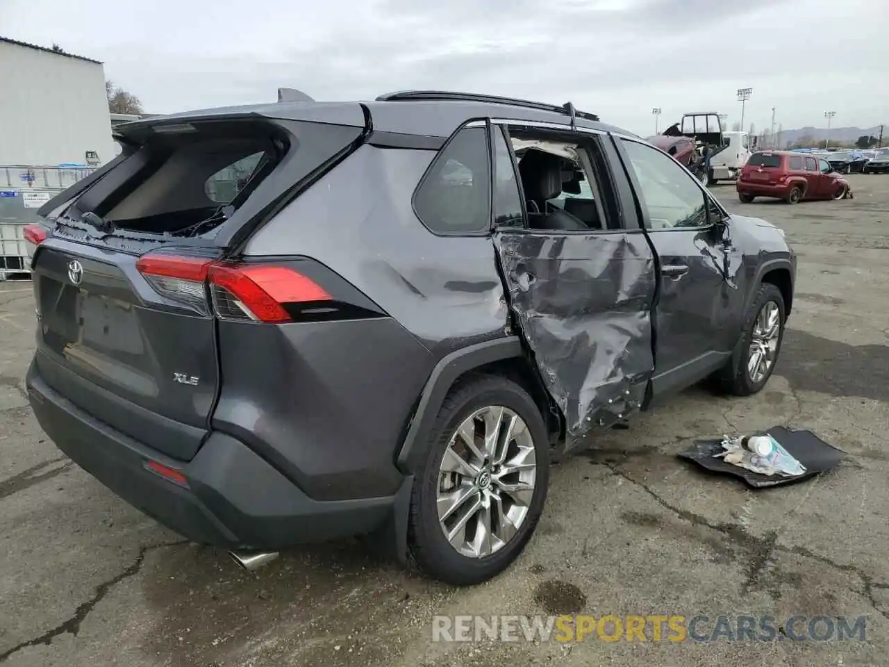 3 Photograph of a damaged car JTMC1RFV9KD003850 TOYOTA RAV4 2019