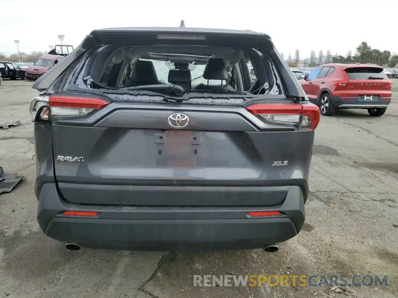 6 Photograph of a damaged car JTMC1RFV9KD003850 TOYOTA RAV4 2019