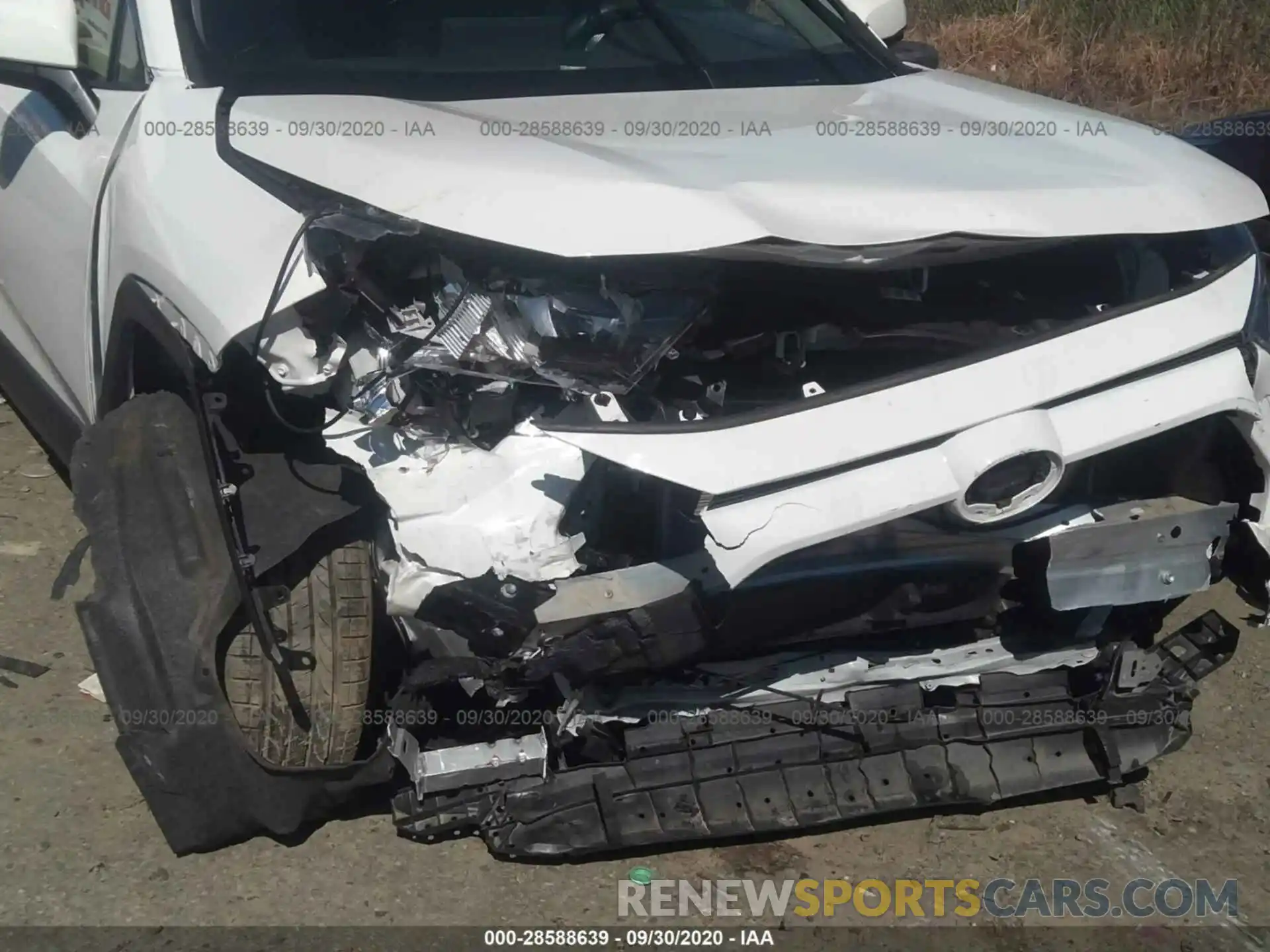 6 Photograph of a damaged car JTMC1RFV9KD008577 TOYOTA RAV4 2019