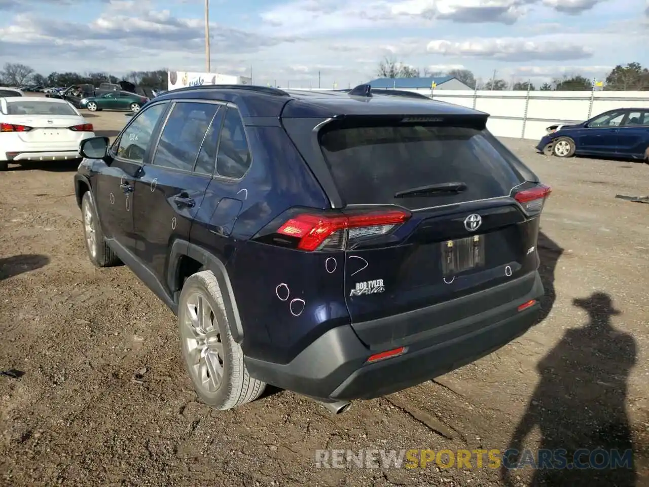 3 Photograph of a damaged car JTMC1RFV9KD011950 TOYOTA RAV4 2019