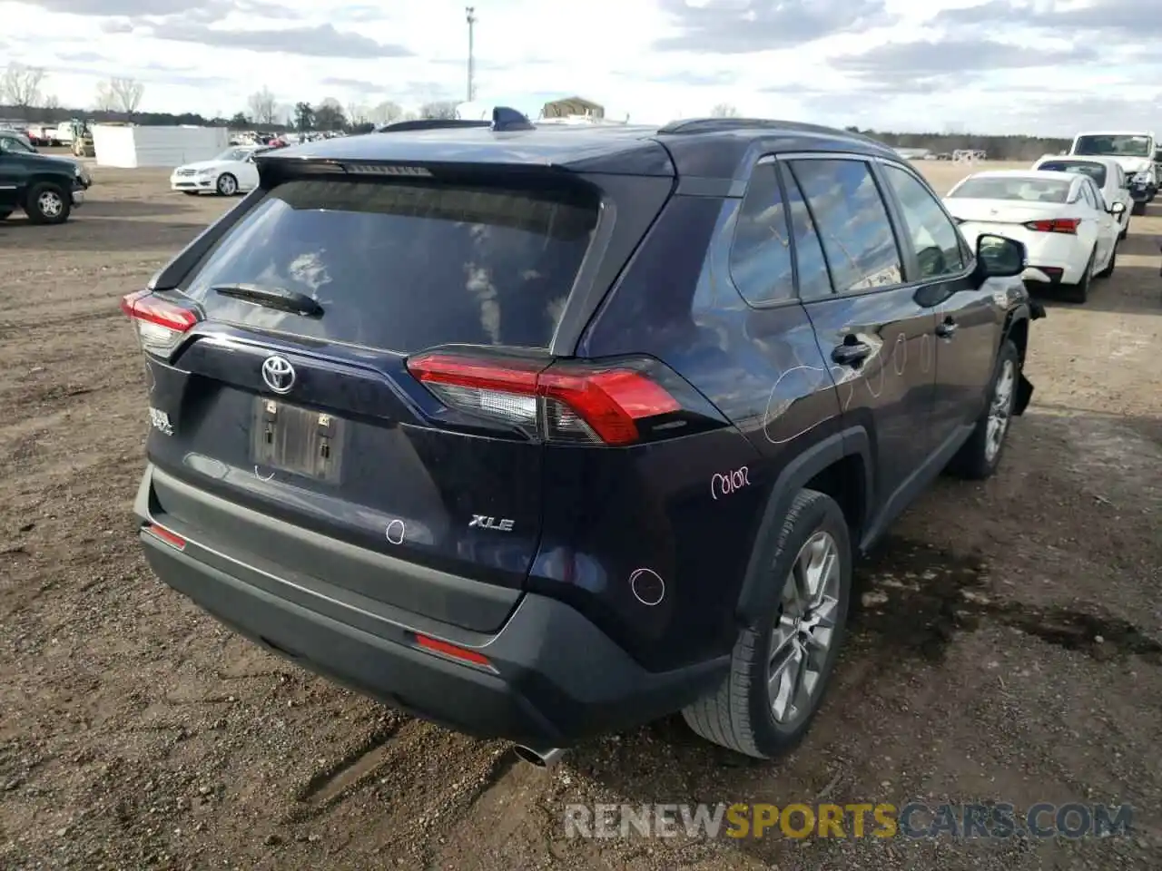 4 Photograph of a damaged car JTMC1RFV9KD011950 TOYOTA RAV4 2019