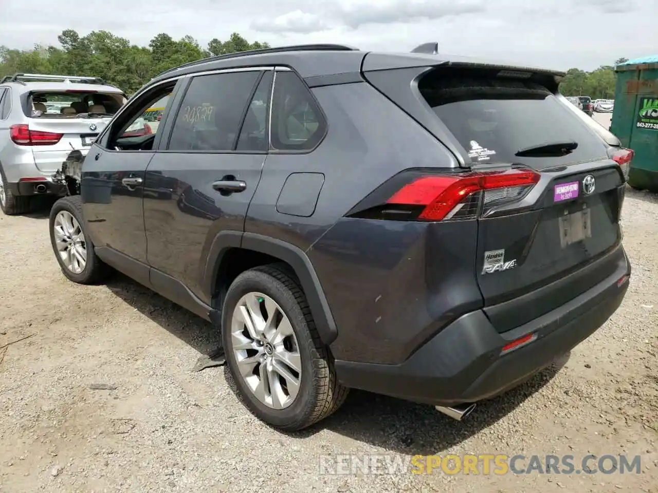 3 Photograph of a damaged car JTMC1RFV9KD021023 TOYOTA RAV4 2019