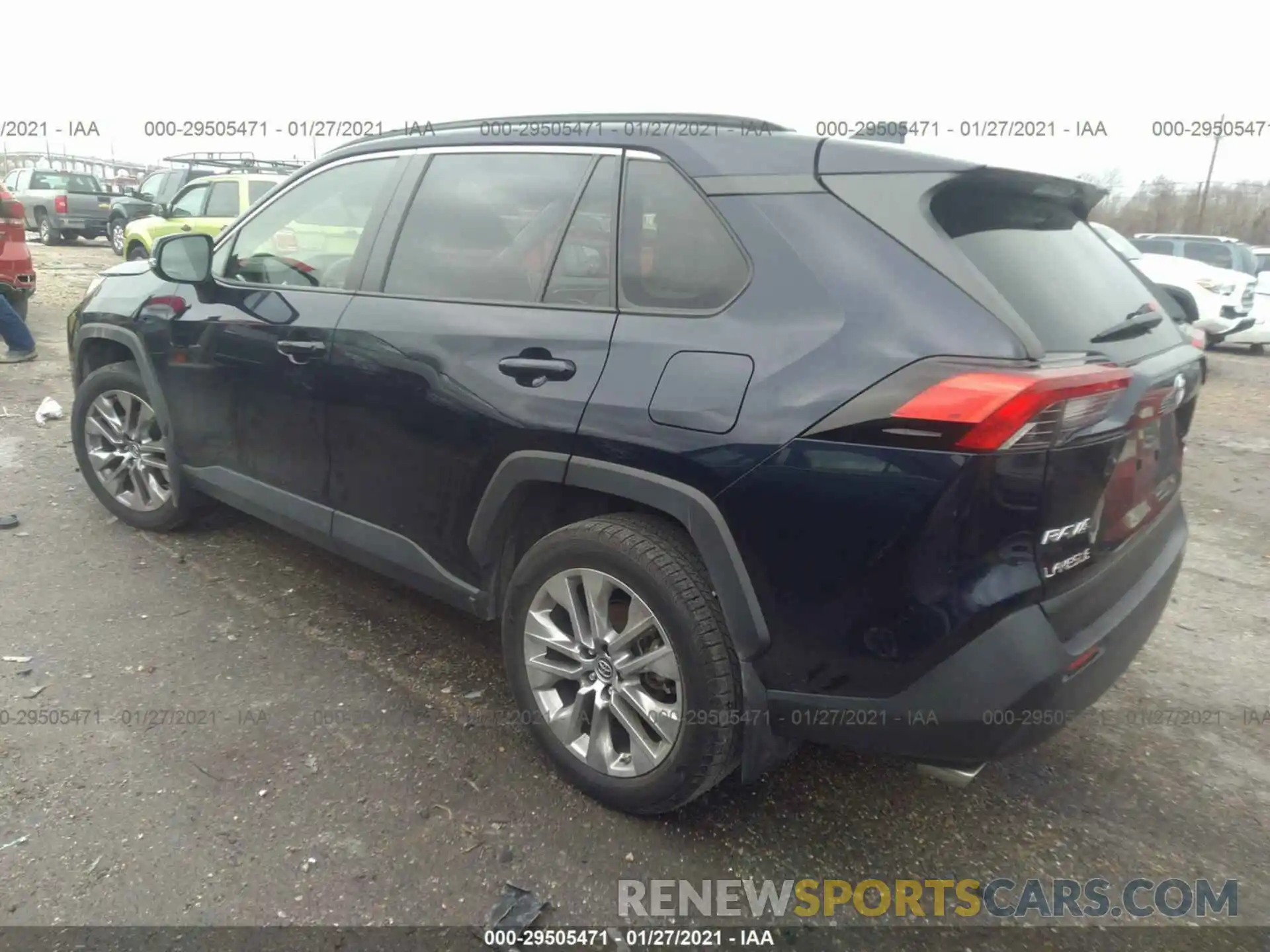 3 Фотография поврежденного автомобиля JTMC1RFV9KD021572 TOYOTA RAV4 2019