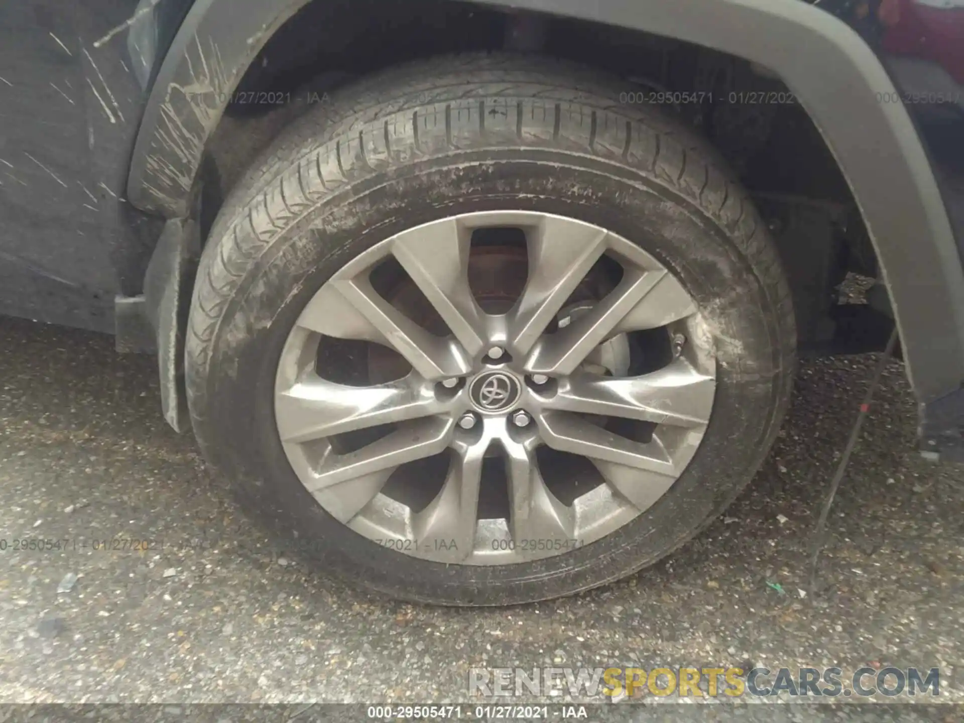 6 Фотография поврежденного автомобиля JTMC1RFV9KD021572 TOYOTA RAV4 2019