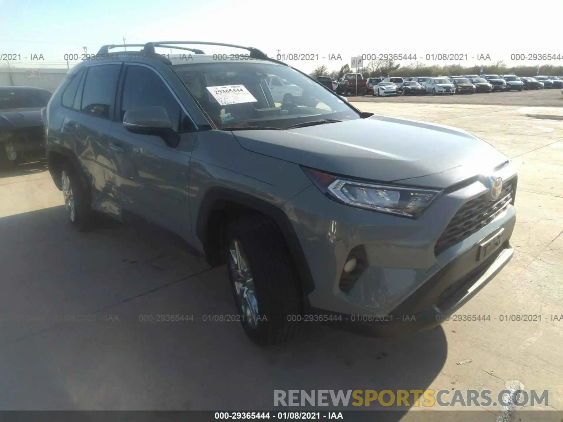 1 Photograph of a damaged car JTMC1RFV9KD021782 TOYOTA RAV4 2019