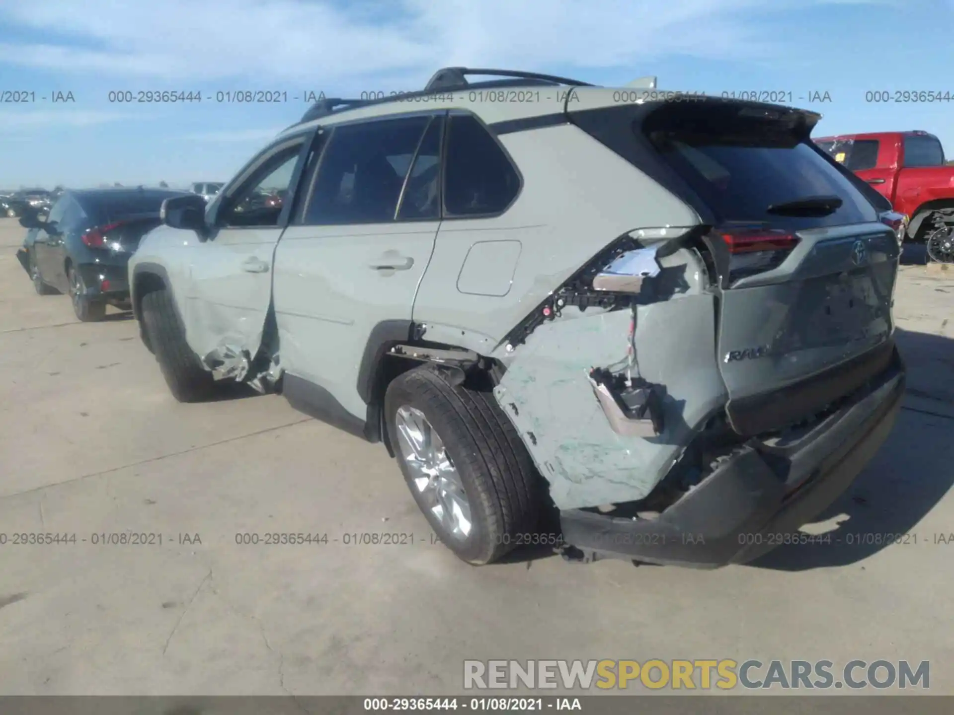 3 Photograph of a damaged car JTMC1RFV9KD021782 TOYOTA RAV4 2019