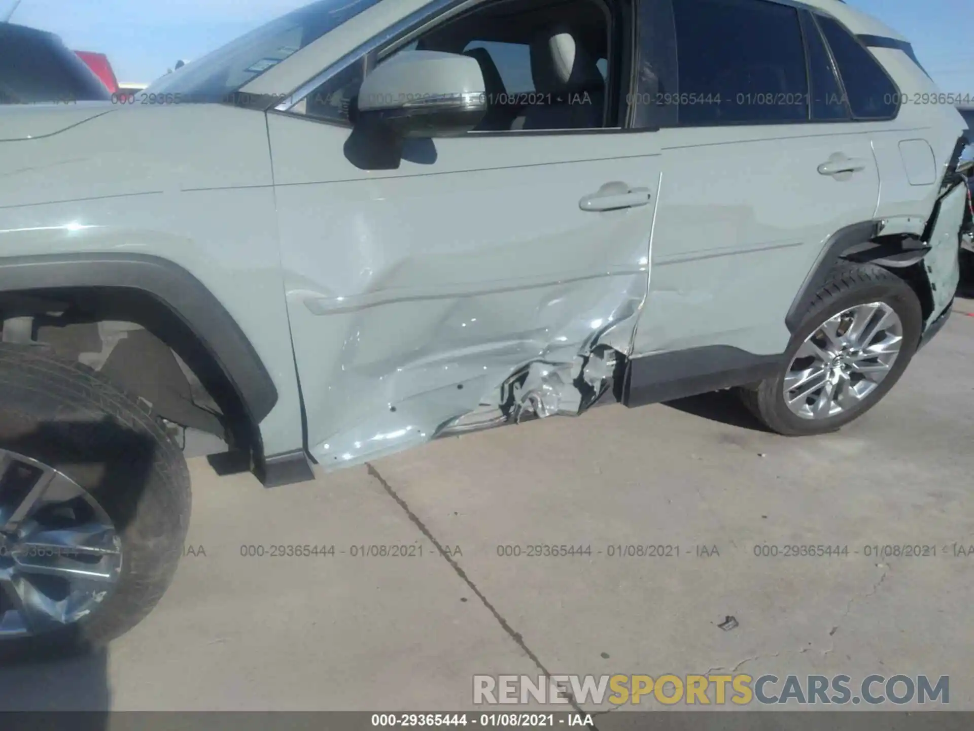 6 Photograph of a damaged car JTMC1RFV9KD021782 TOYOTA RAV4 2019