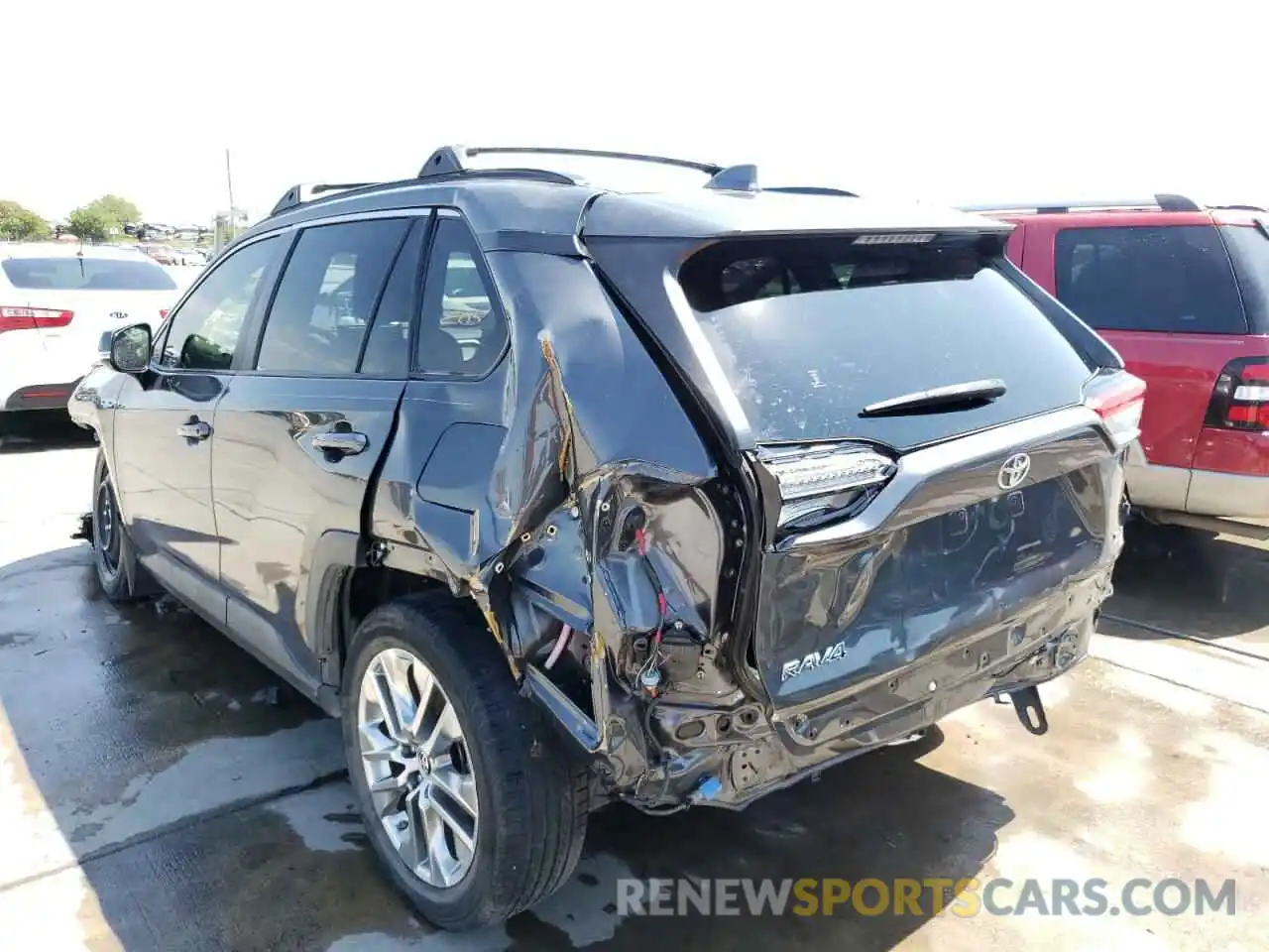 3 Photograph of a damaged car JTMC1RFV9KD507752 TOYOTA RAV4 2019