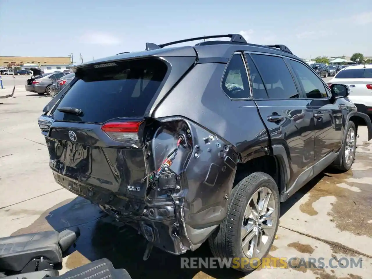 4 Photograph of a damaged car JTMC1RFV9KD507752 TOYOTA RAV4 2019