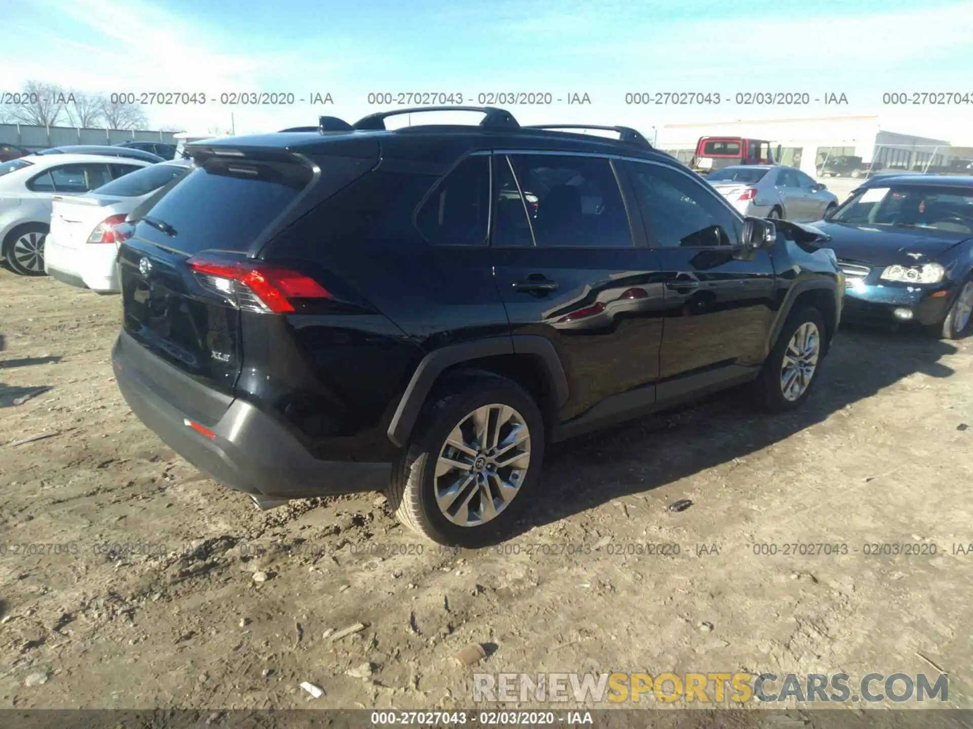 4 Фотография поврежденного автомобиля JTMC1RFV9KD507976 TOYOTA RAV4 2019