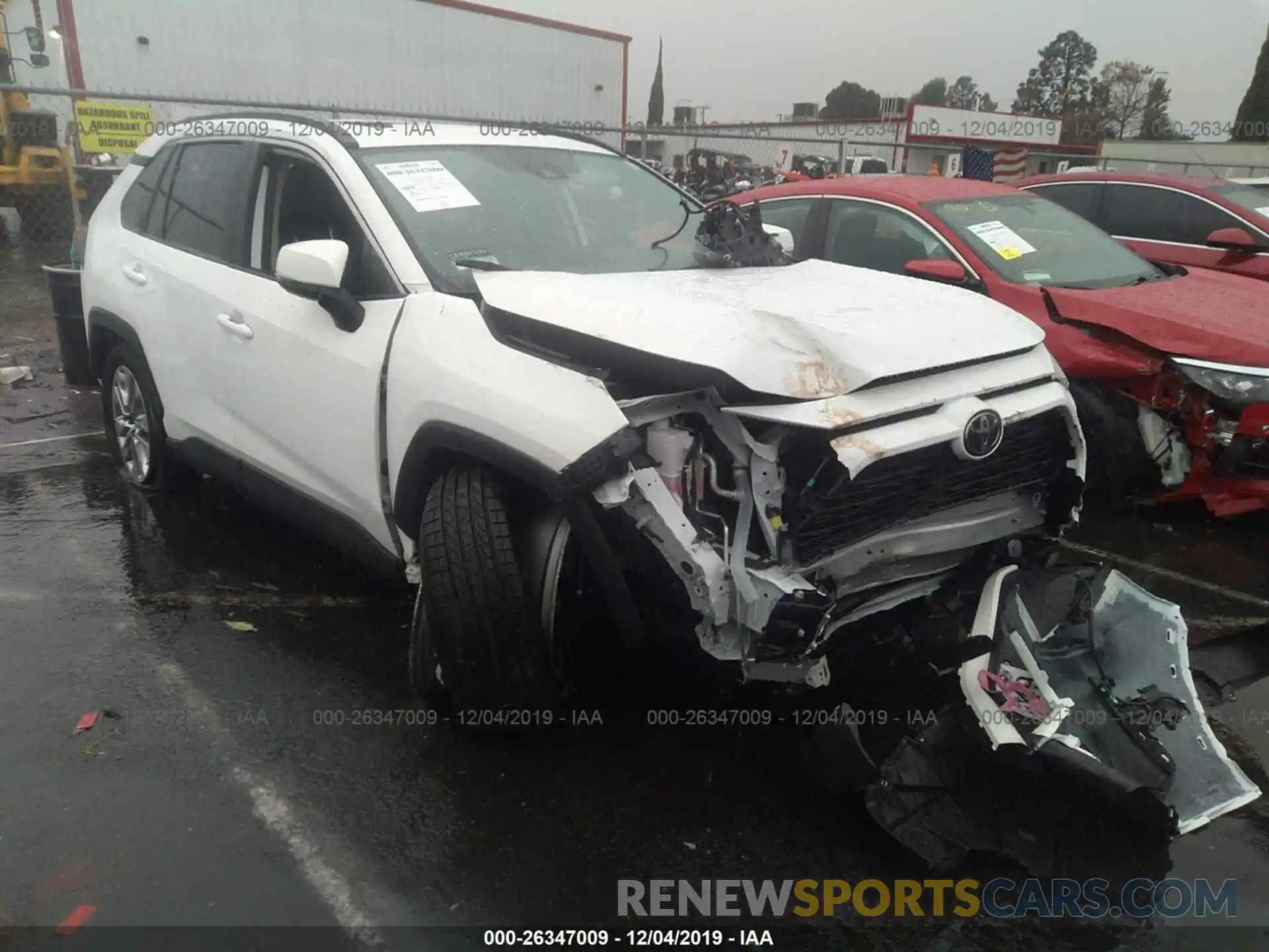 1 Photograph of a damaged car JTMC1RFV9KD511266 TOYOTA RAV4 2019