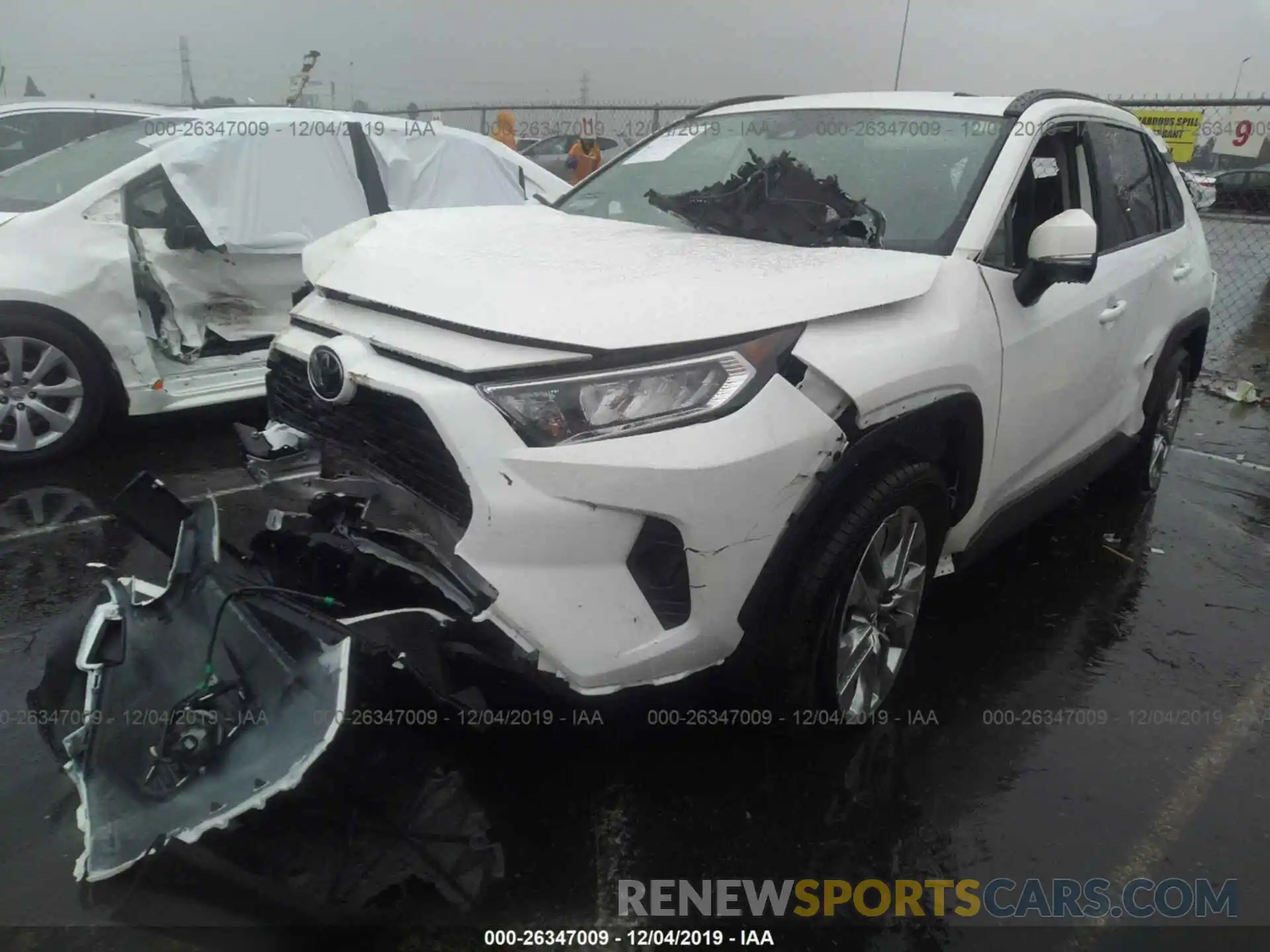 2 Photograph of a damaged car JTMC1RFV9KD511266 TOYOTA RAV4 2019