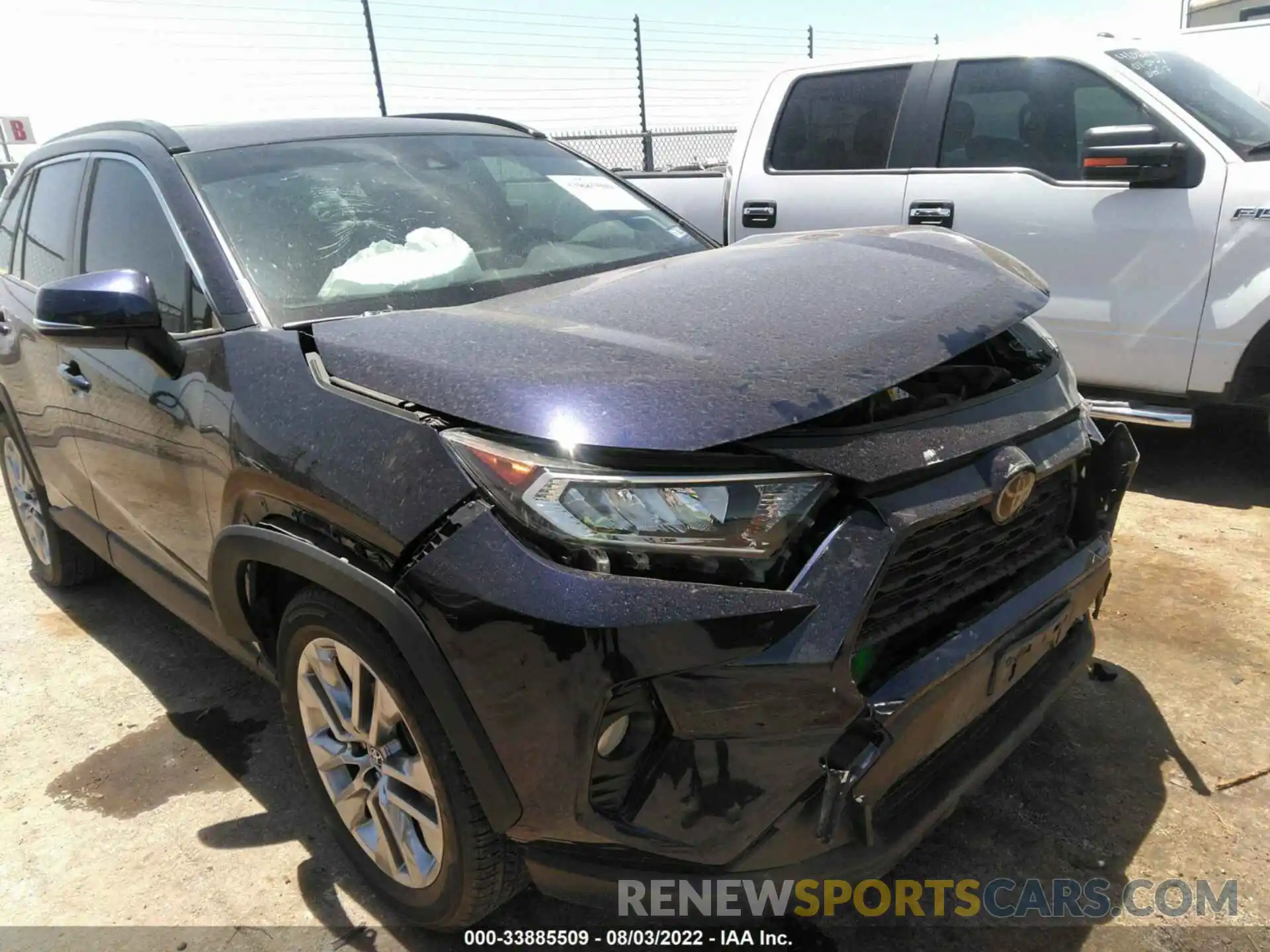 1 Photograph of a damaged car JTMC1RFV9KD512711 TOYOTA RAV4 2019