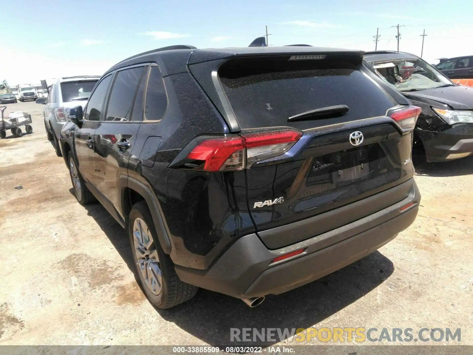 3 Photograph of a damaged car JTMC1RFV9KD512711 TOYOTA RAV4 2019