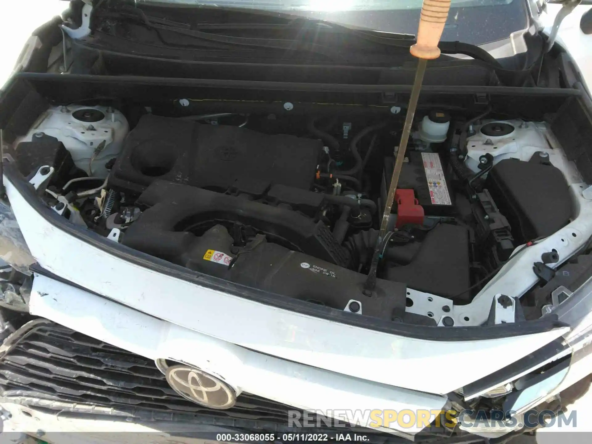 10 Фотография поврежденного автомобиля JTMC1RFV9KD513597 TOYOTA RAV4 2019