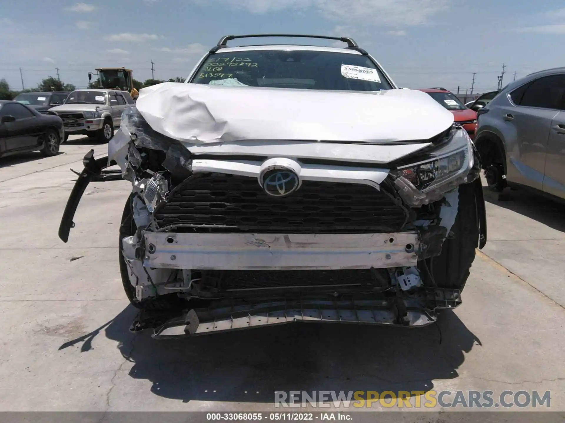 6 Photograph of a damaged car JTMC1RFV9KD513597 TOYOTA RAV4 2019