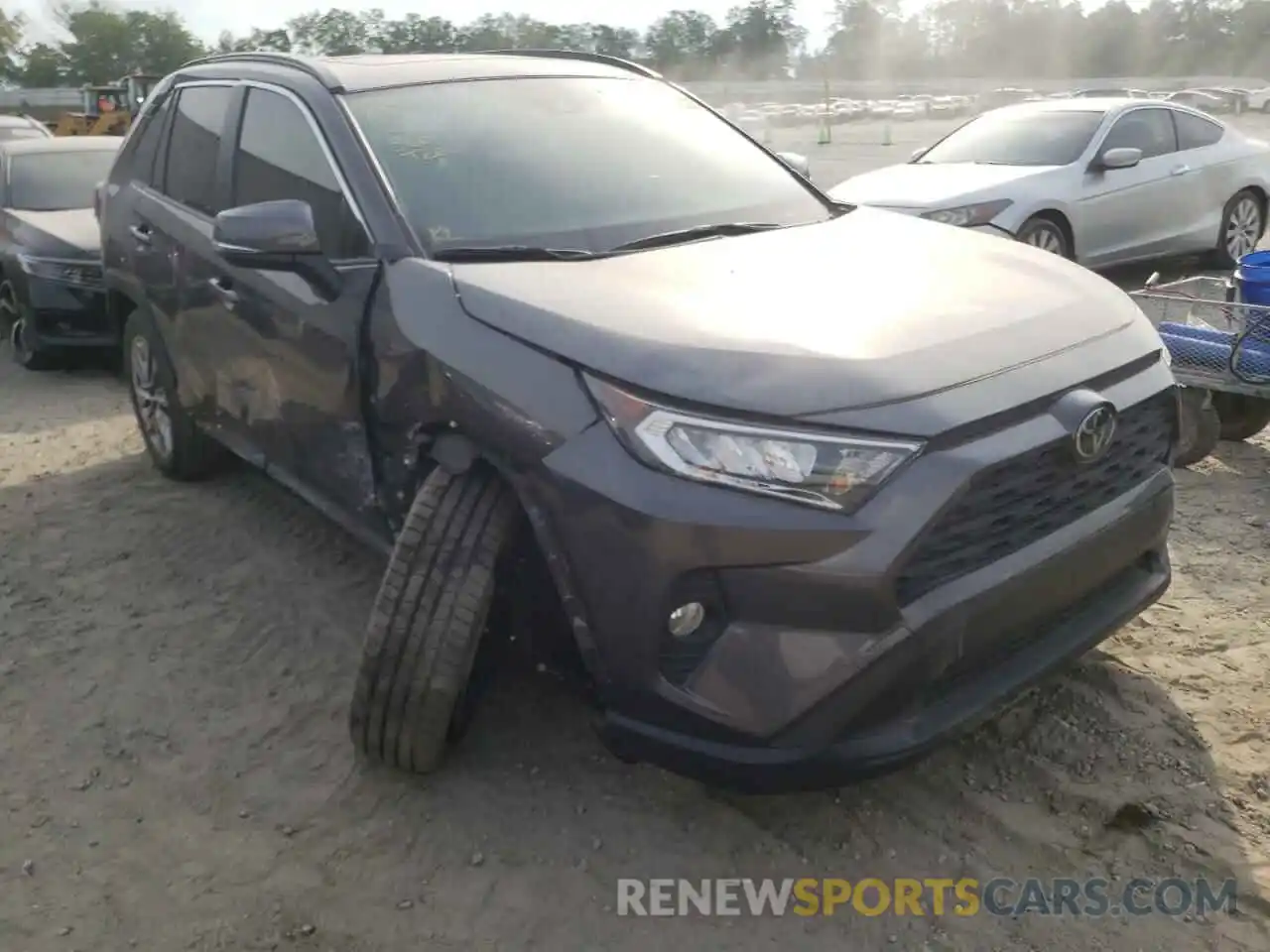 1 Photograph of a damaged car JTMC1RFV9KJ002554 TOYOTA RAV4 2019