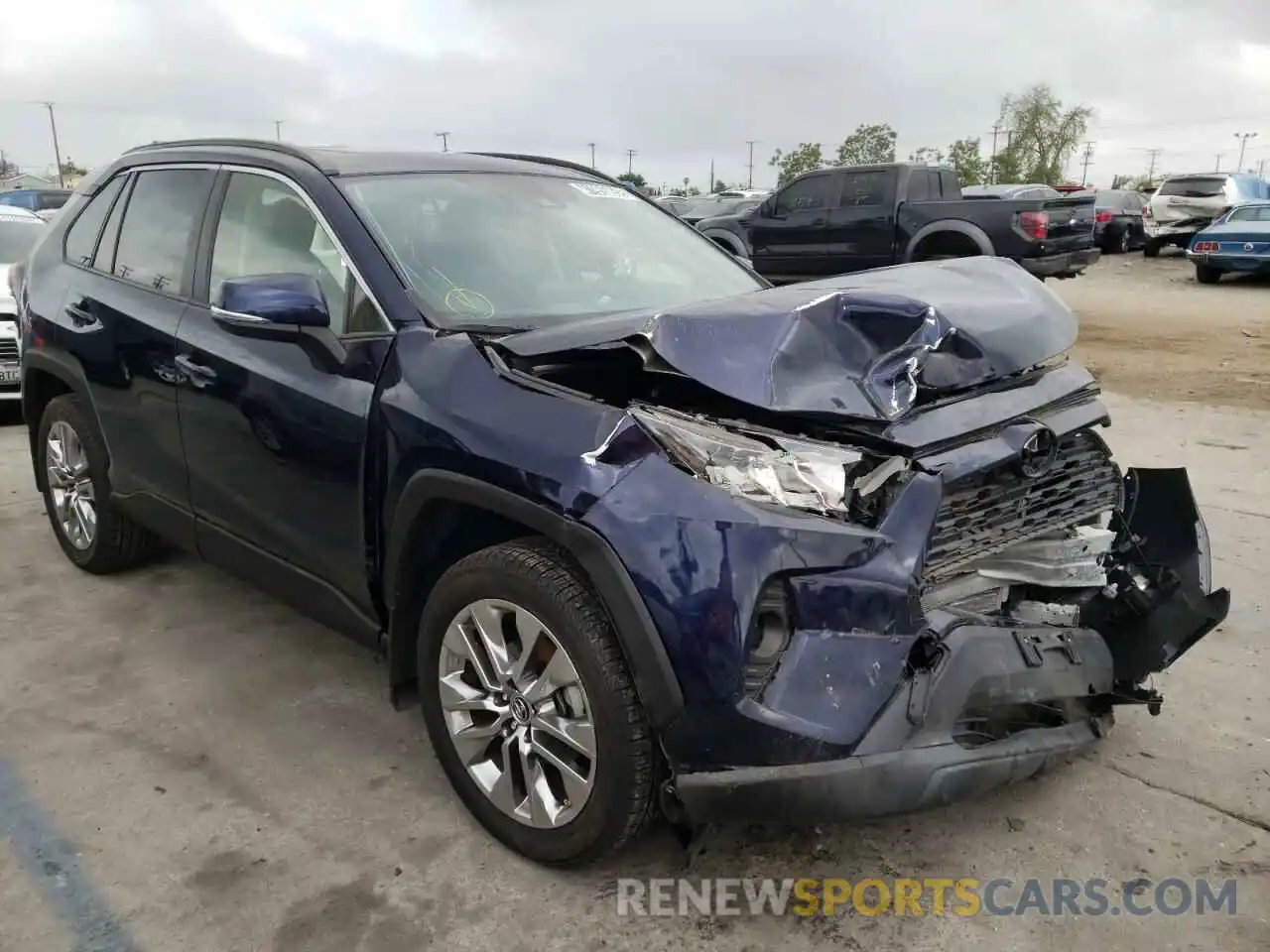 1 Photograph of a damaged car JTMC1RFV9KJ014932 TOYOTA RAV4 2019