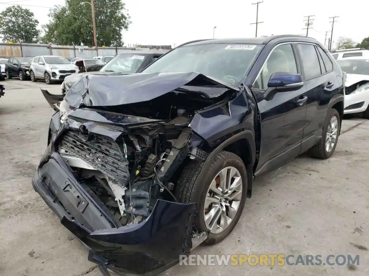 2 Photograph of a damaged car JTMC1RFV9KJ014932 TOYOTA RAV4 2019