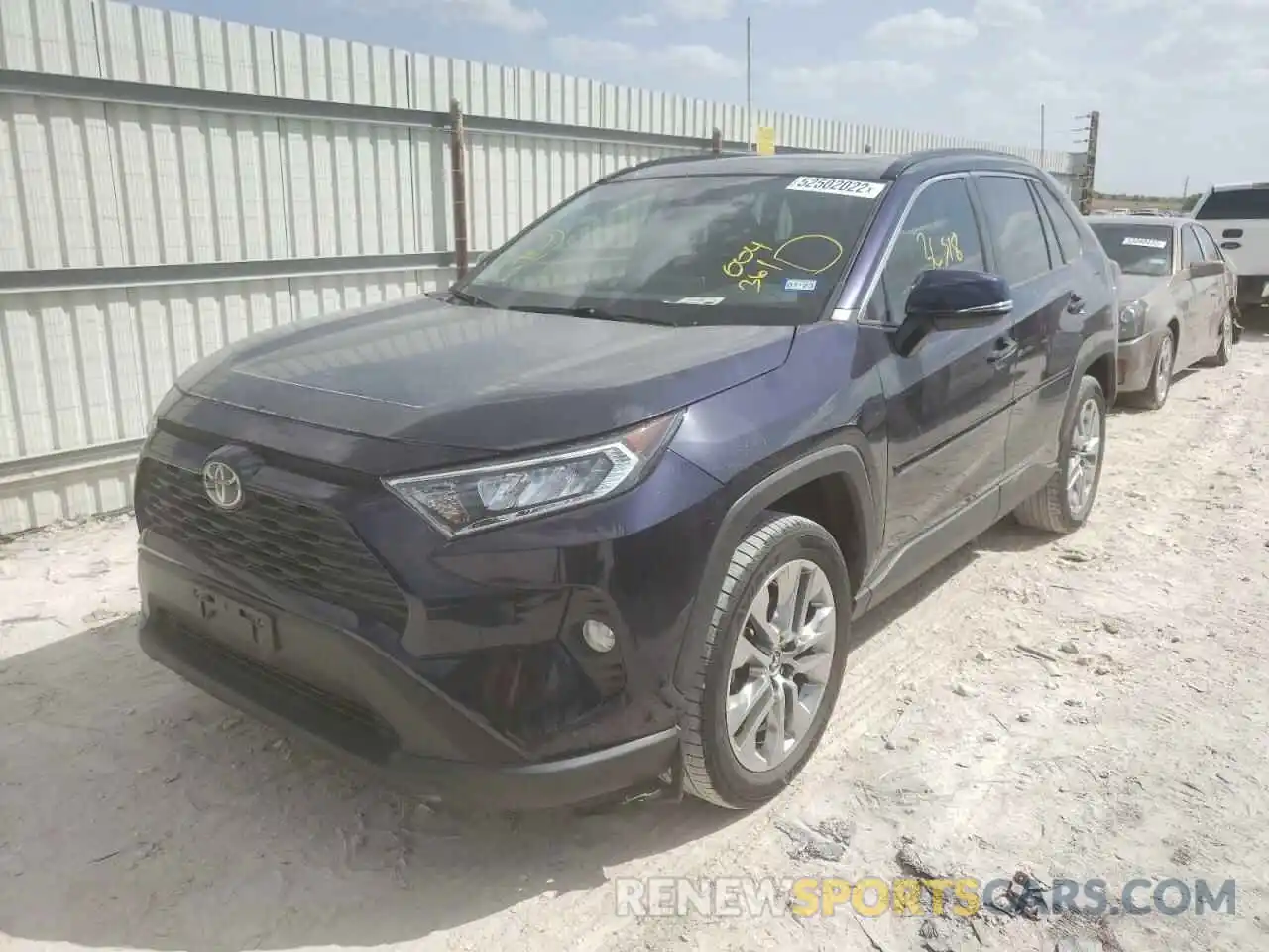 2 Фотография поврежденного автомобиля JTMC1RFVXKD004361 TOYOTA RAV4 2019