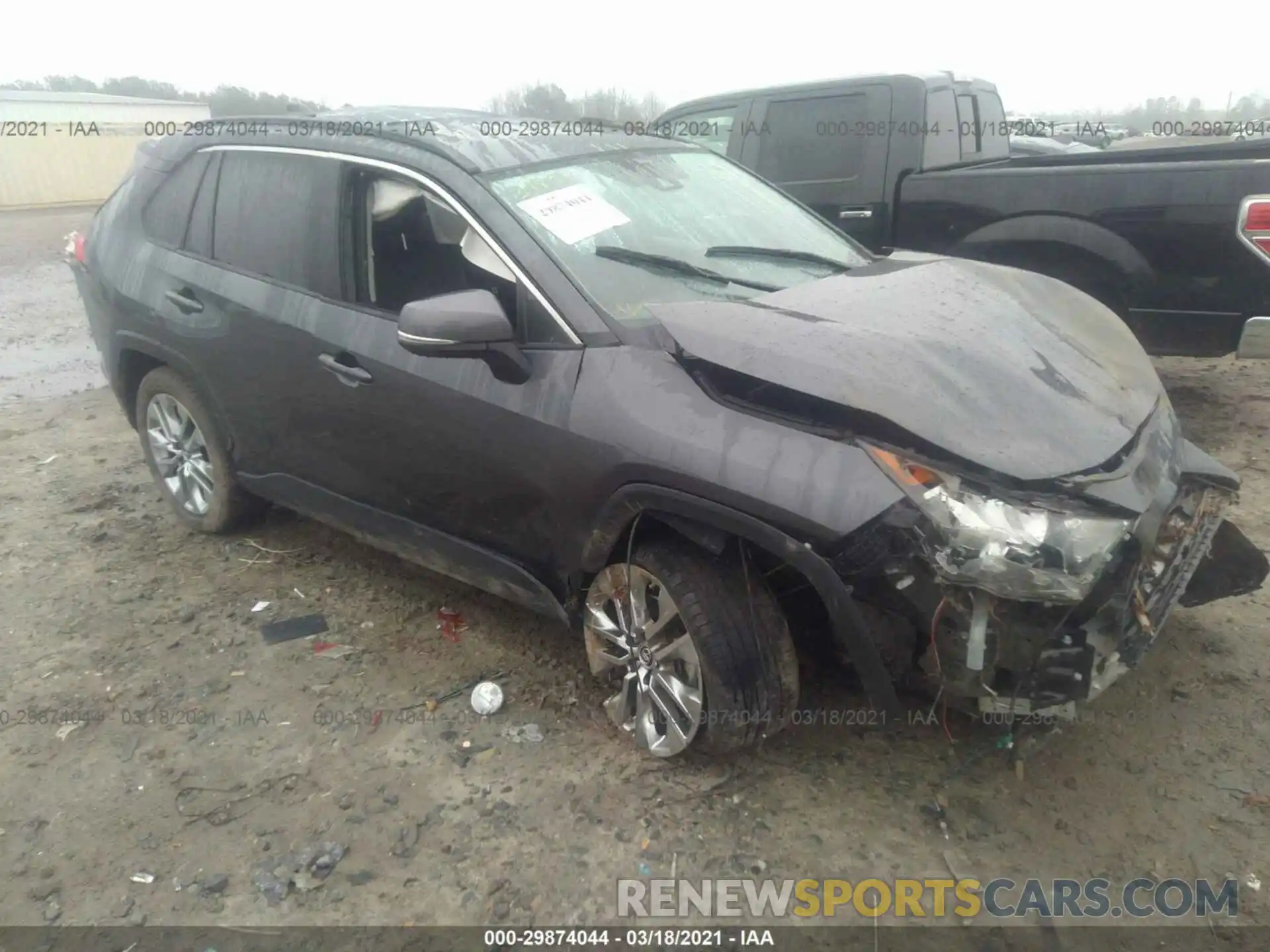 1 Photograph of a damaged car JTMC1RFVXKD009401 TOYOTA RAV4 2019