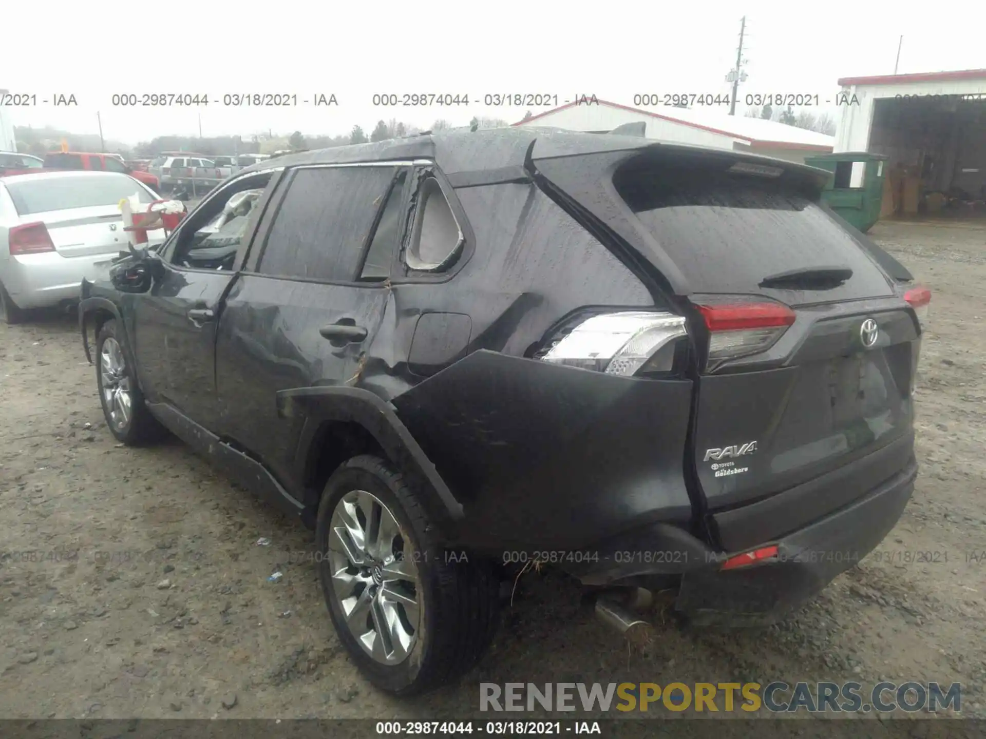 3 Photograph of a damaged car JTMC1RFVXKD009401 TOYOTA RAV4 2019