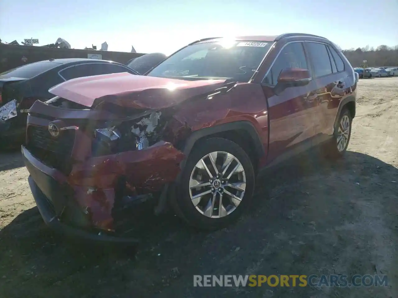 2 Photograph of a damaged car JTMC1RFVXKD015926 TOYOTA RAV4 2019