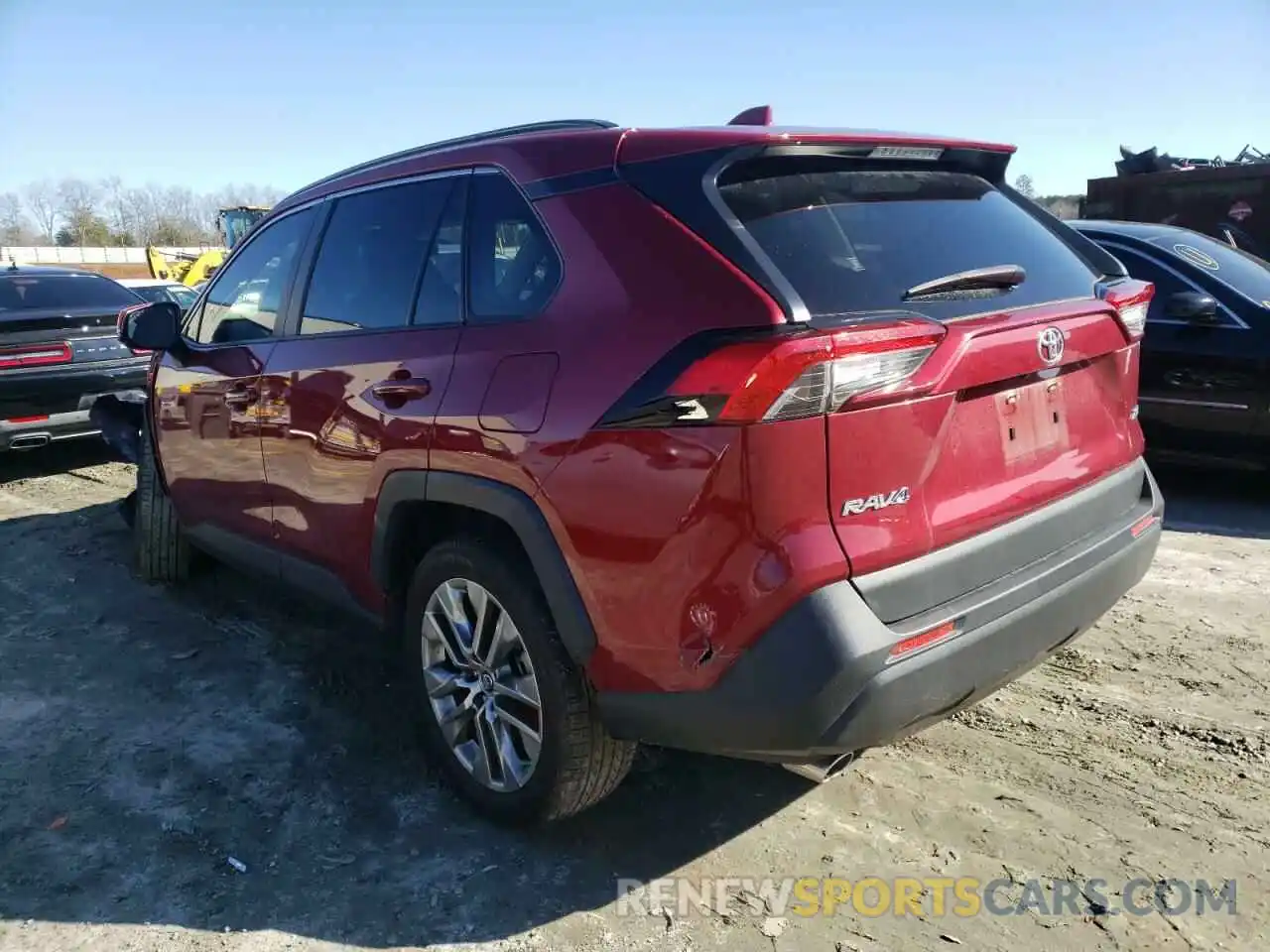 3 Photograph of a damaged car JTMC1RFVXKD015926 TOYOTA RAV4 2019