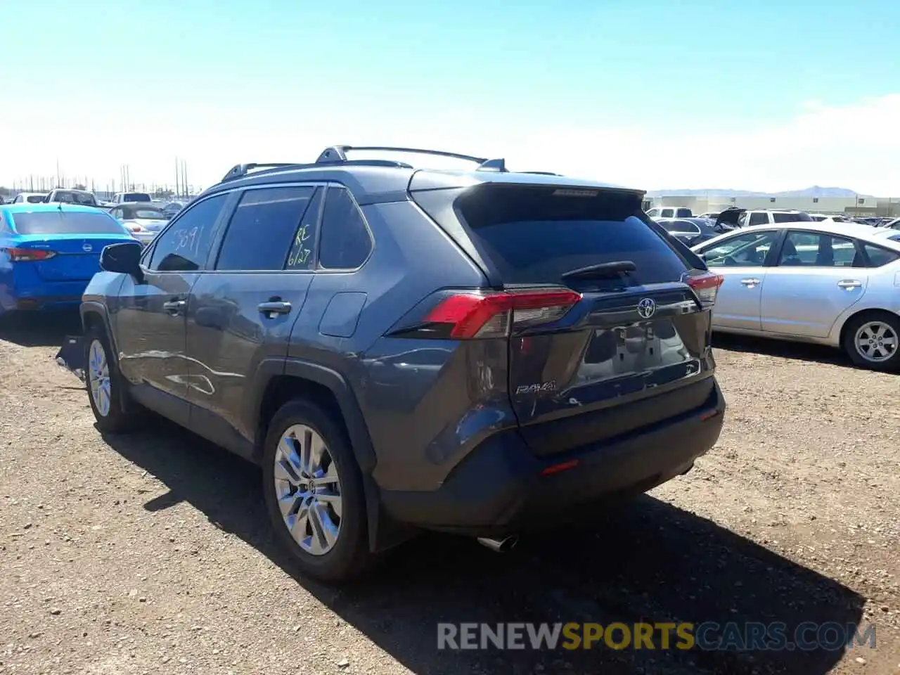 3 Photograph of a damaged car JTMC1RFVXKD028336 TOYOTA RAV4 2019