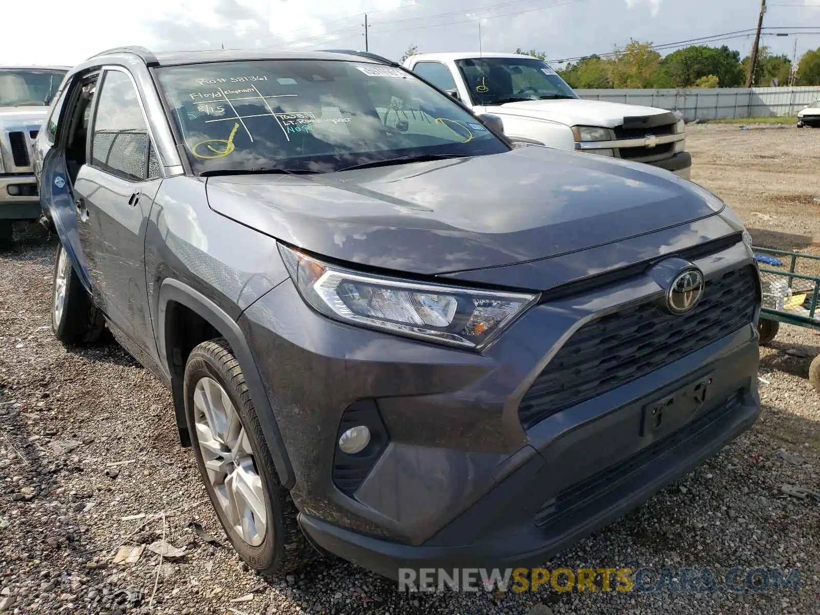 1 Photograph of a damaged car JTMC1RFVXKD029938 TOYOTA RAV4 2019