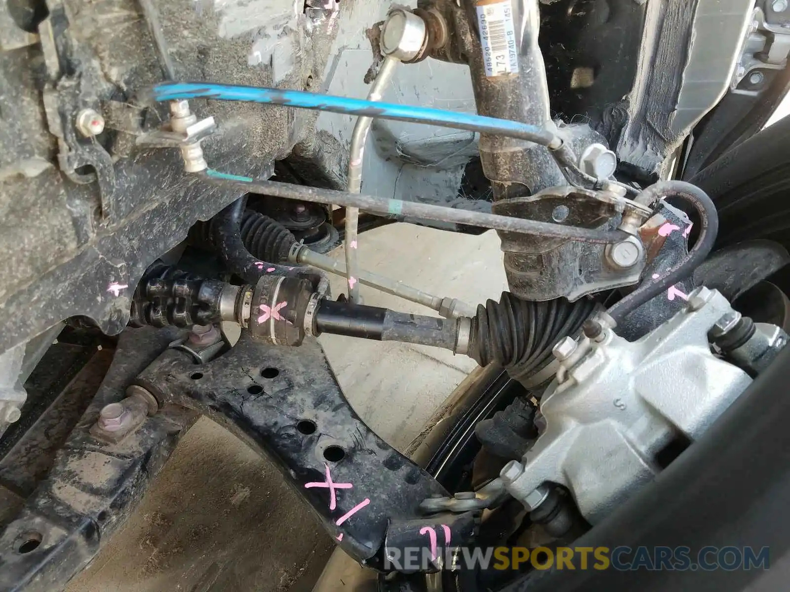 9 Photograph of a damaged car JTMC1RFVXKD040745 TOYOTA RAV4 2019