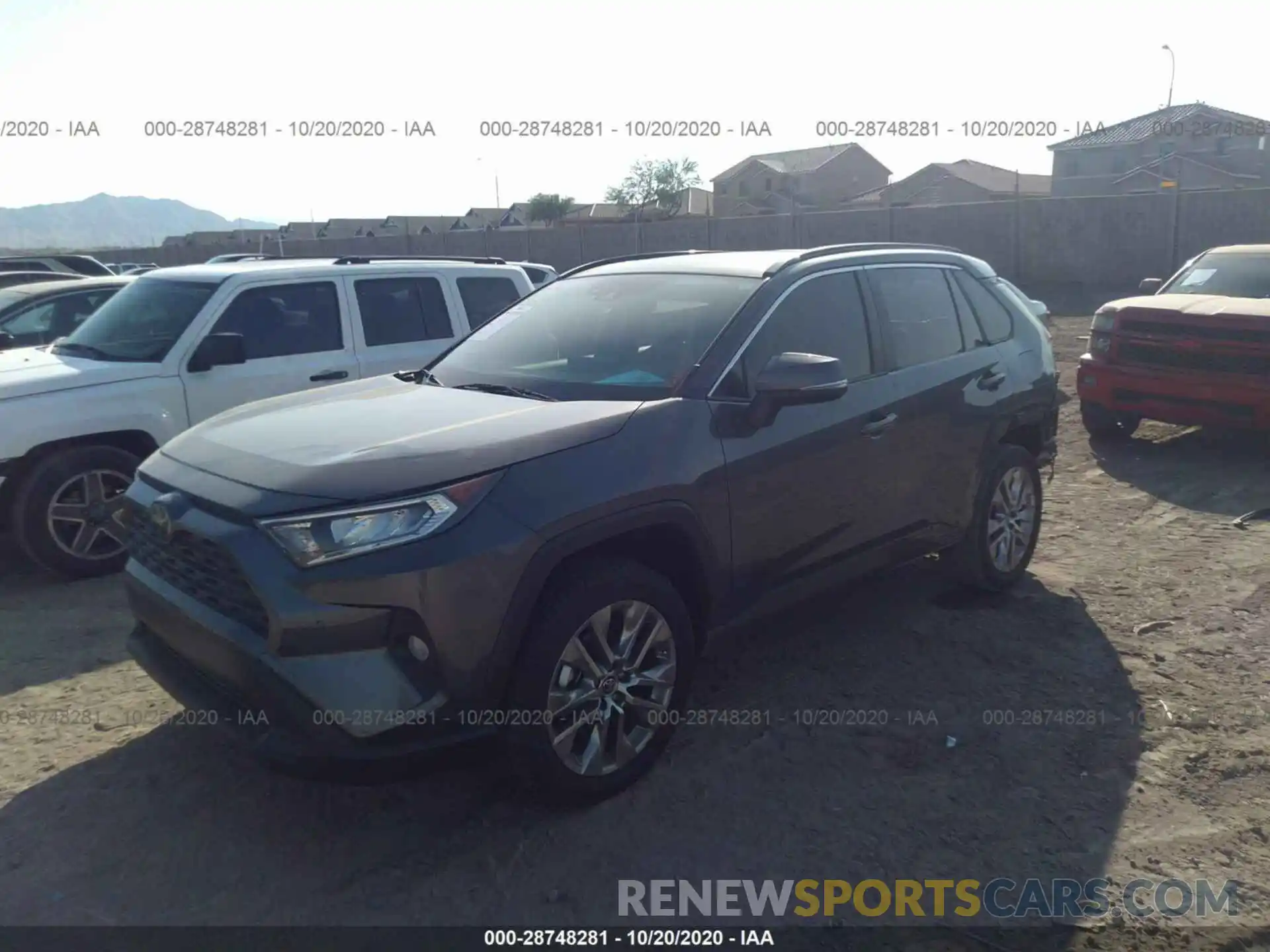 2 Photograph of a damaged car JTMC1RFVXKD505556 TOYOTA RAV4 2019