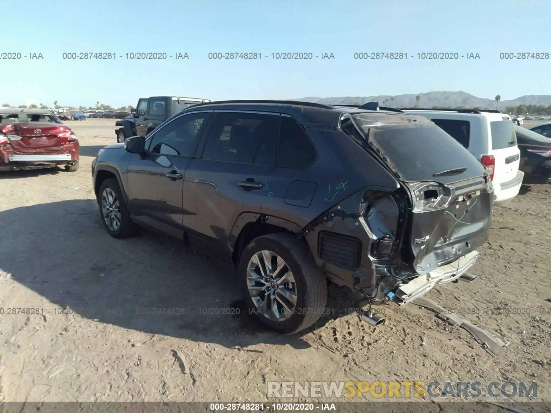 3 Фотография поврежденного автомобиля JTMC1RFVXKD505556 TOYOTA RAV4 2019