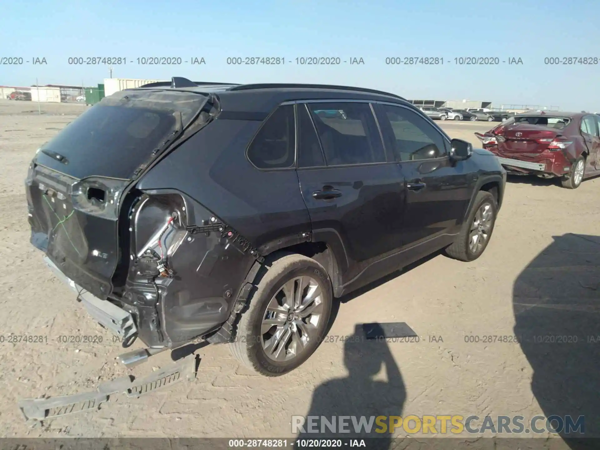 4 Photograph of a damaged car JTMC1RFVXKD505556 TOYOTA RAV4 2019