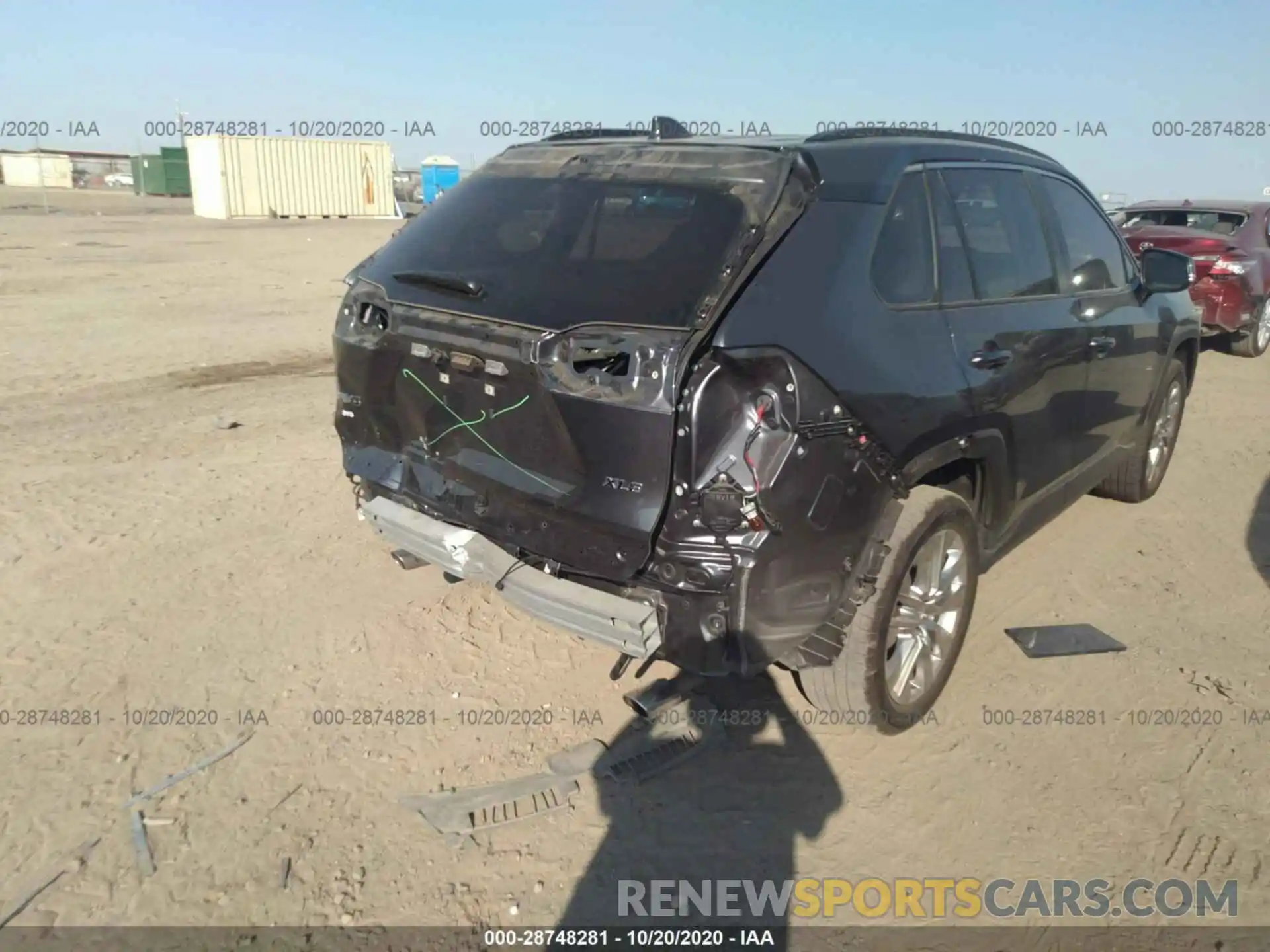 6 Photograph of a damaged car JTMC1RFVXKD505556 TOYOTA RAV4 2019