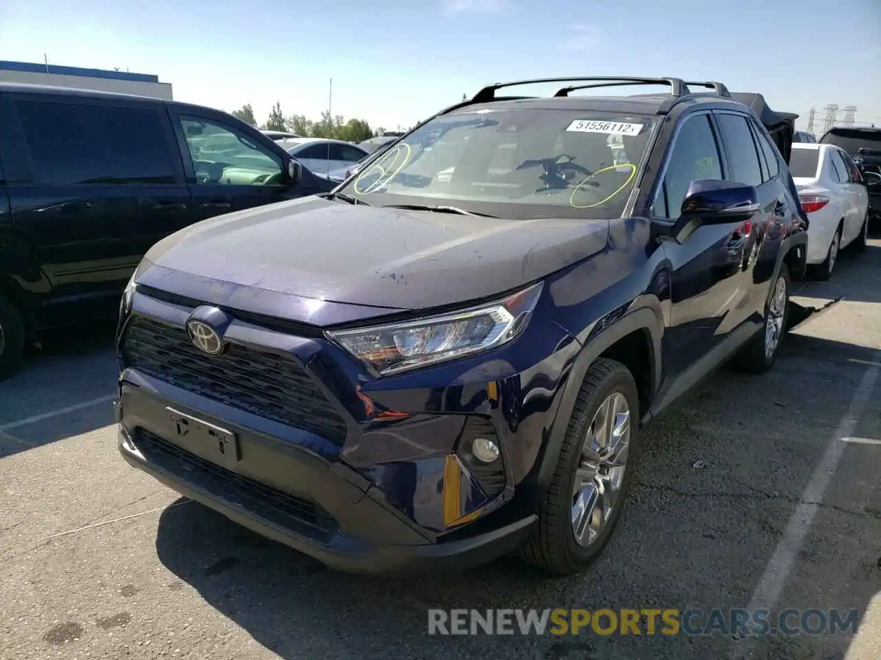 2 Photograph of a damaged car JTMC1RFVXKD508800 TOYOTA RAV4 2019