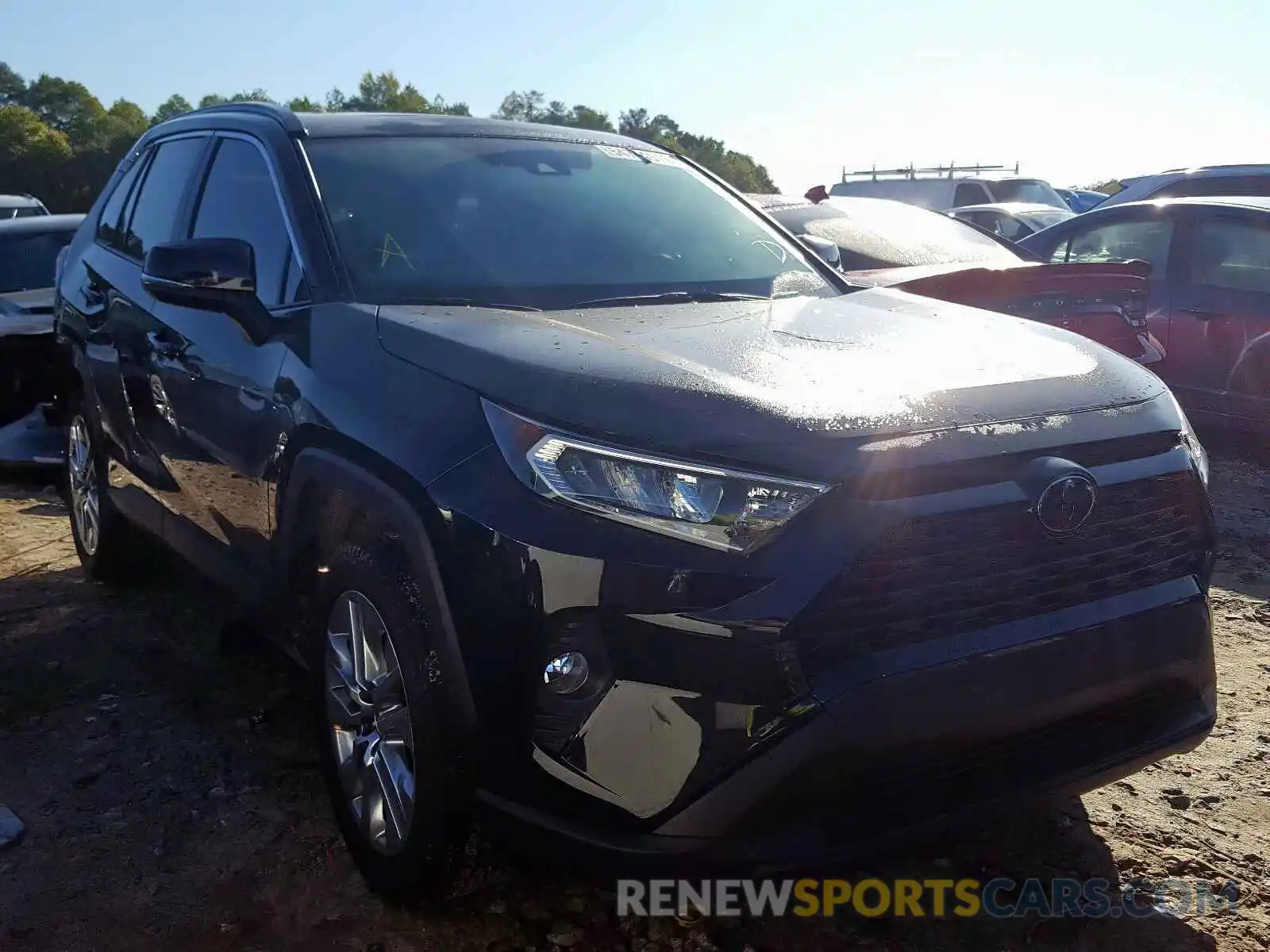 1 Photograph of a damaged car JTMC1RFVXKD516508 TOYOTA RAV4 2019