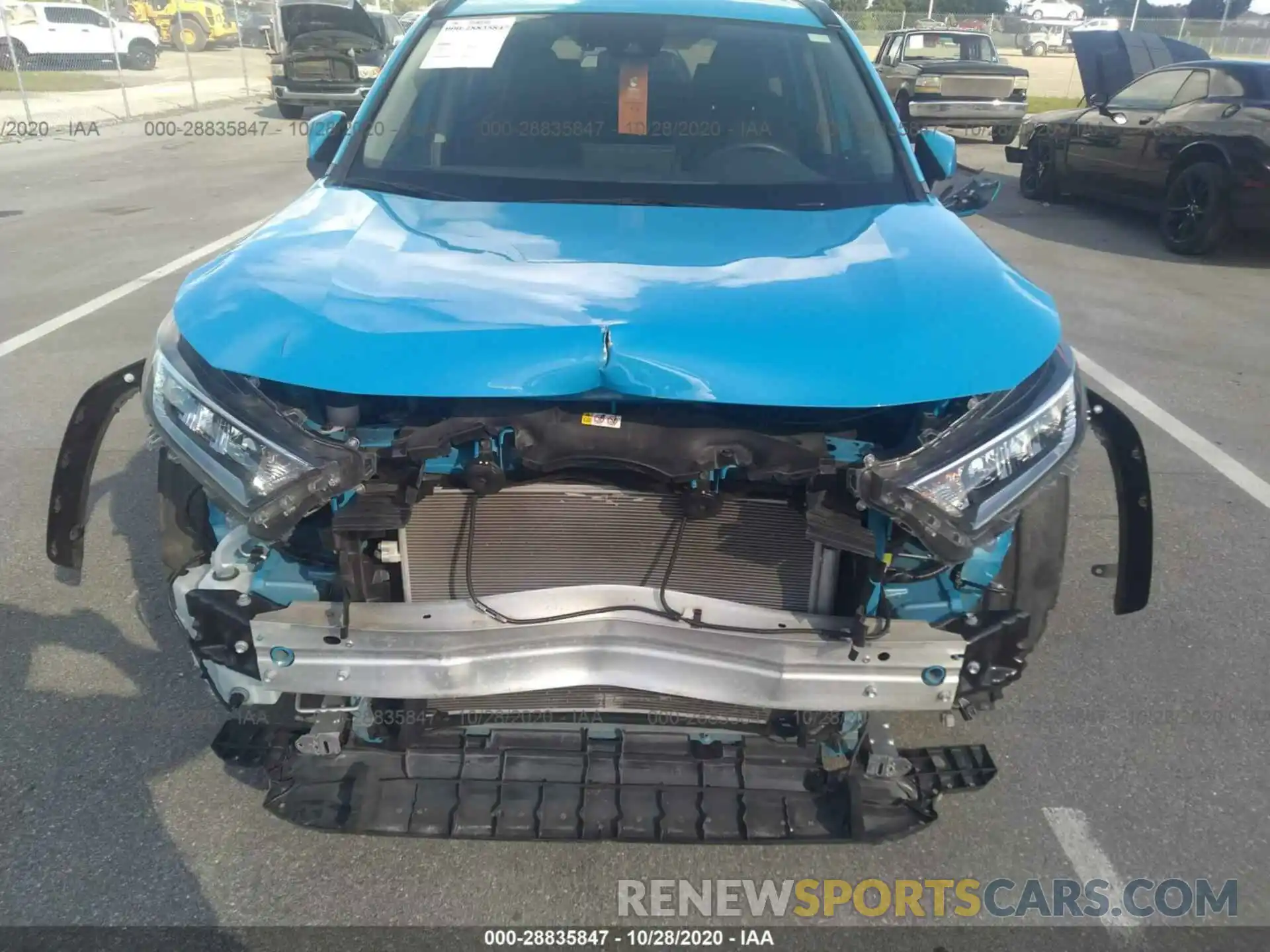 6 Фотография поврежденного автомобиля JTMC1RFVXKD516525 TOYOTA RAV4 2019