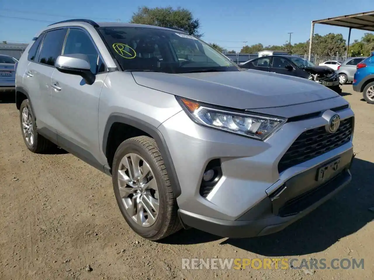 1 Photograph of a damaged car JTMC1RFVXKJ003289 TOYOTA RAV4 2019