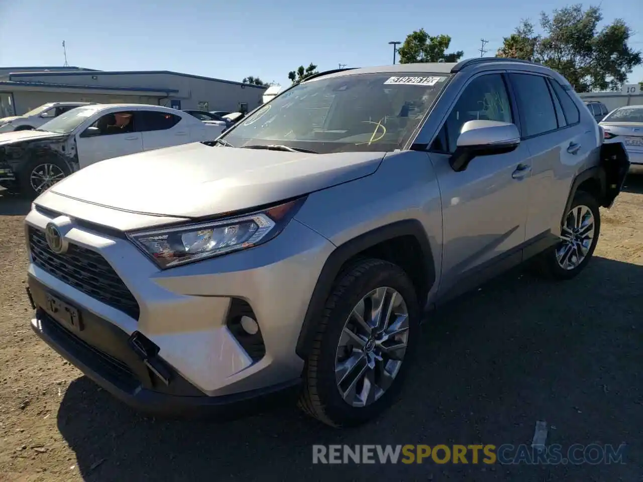 2 Photograph of a damaged car JTMC1RFVXKJ003289 TOYOTA RAV4 2019