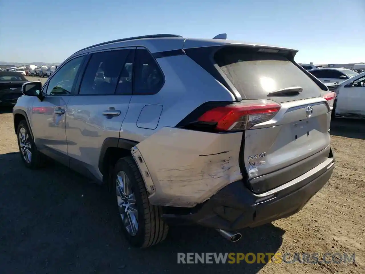 3 Photograph of a damaged car JTMC1RFVXKJ003289 TOYOTA RAV4 2019