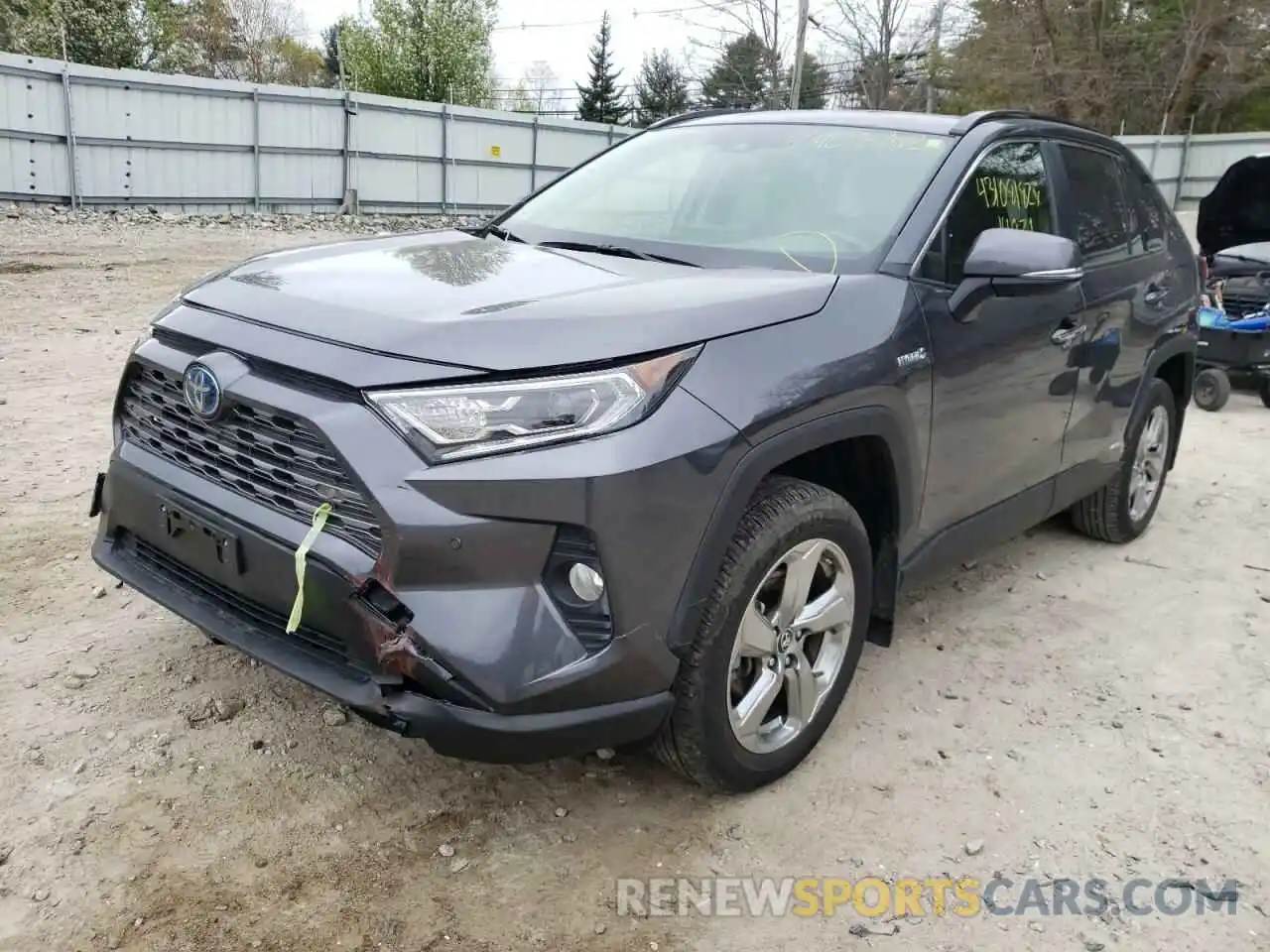 2 Фотография поврежденного автомобиля JTMDWRFV0KD004875 TOYOTA RAV4 2019