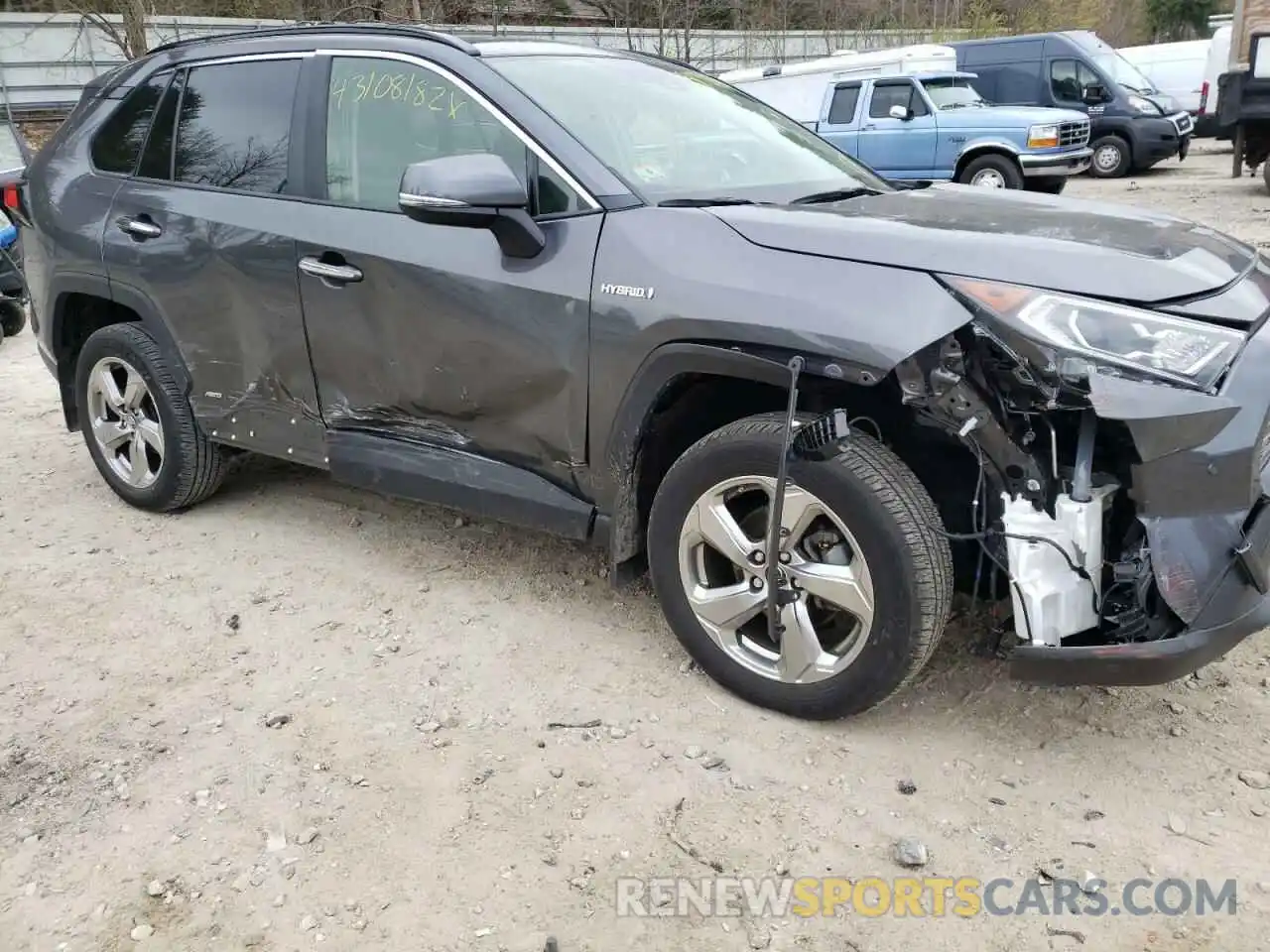 9 Photograph of a damaged car JTMDWRFV0KD004875 TOYOTA RAV4 2019