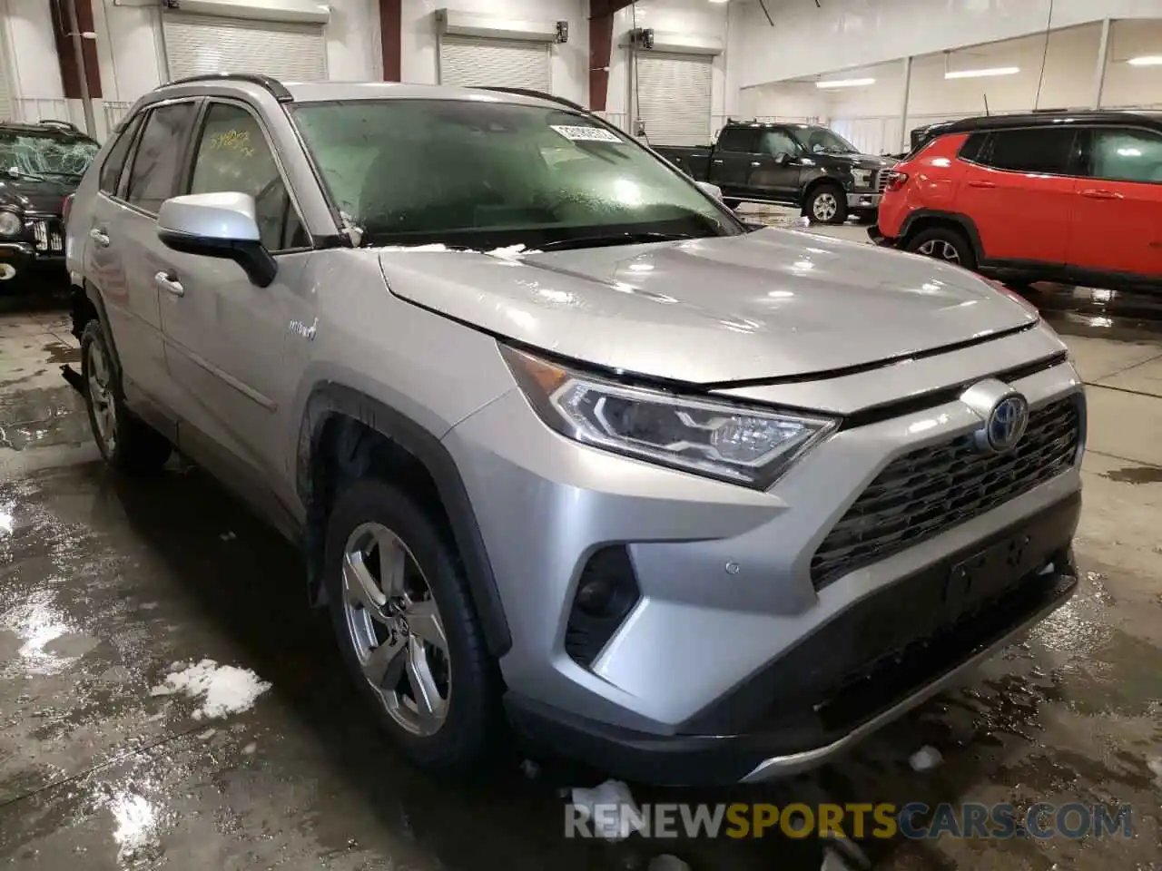 1 Фотография поврежденного автомобиля JTMDWRFV0KD034216 TOYOTA RAV4 2019