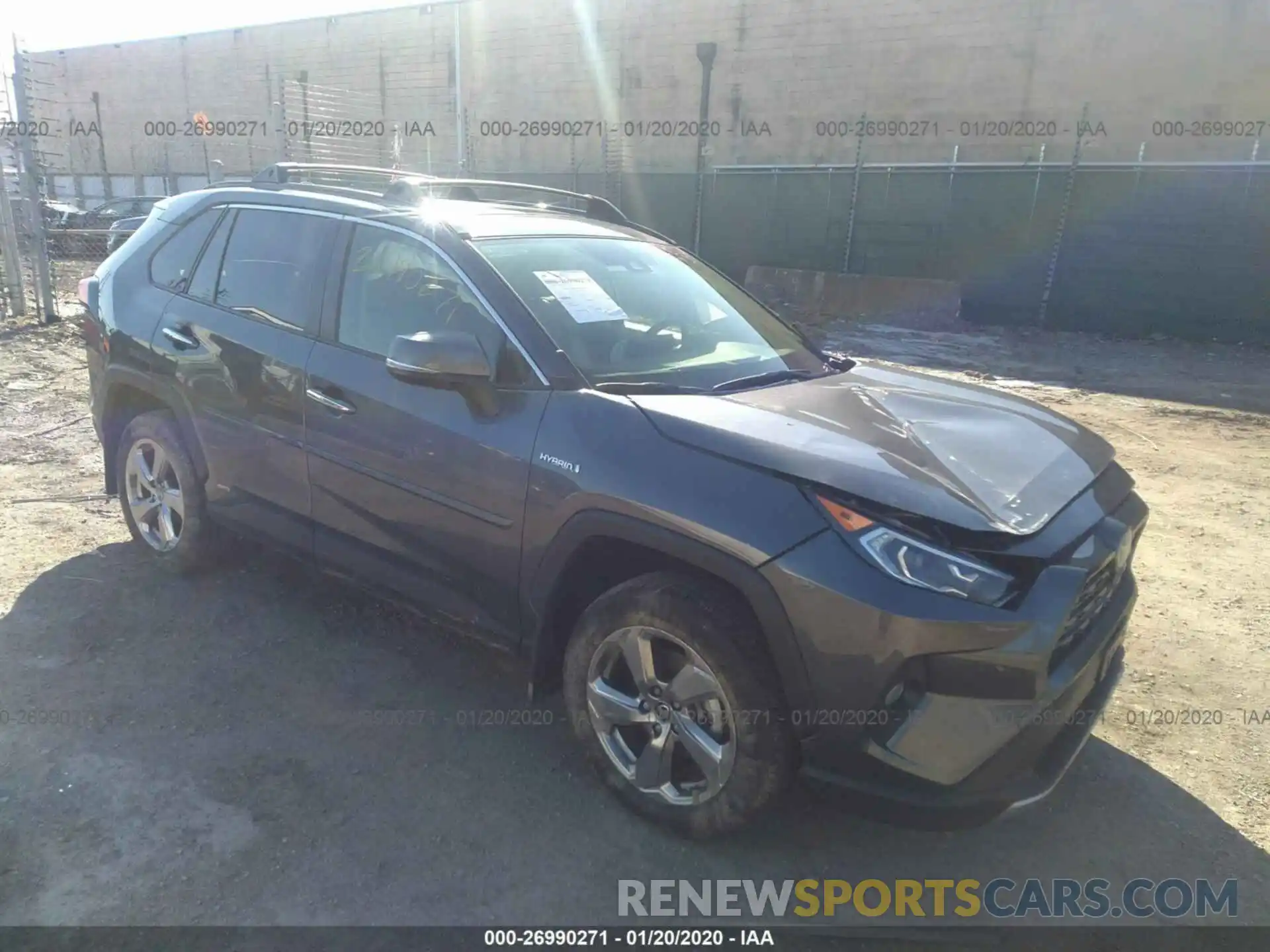 1 Фотография поврежденного автомобиля JTMDWRFV0KD502610 TOYOTA RAV4 2019