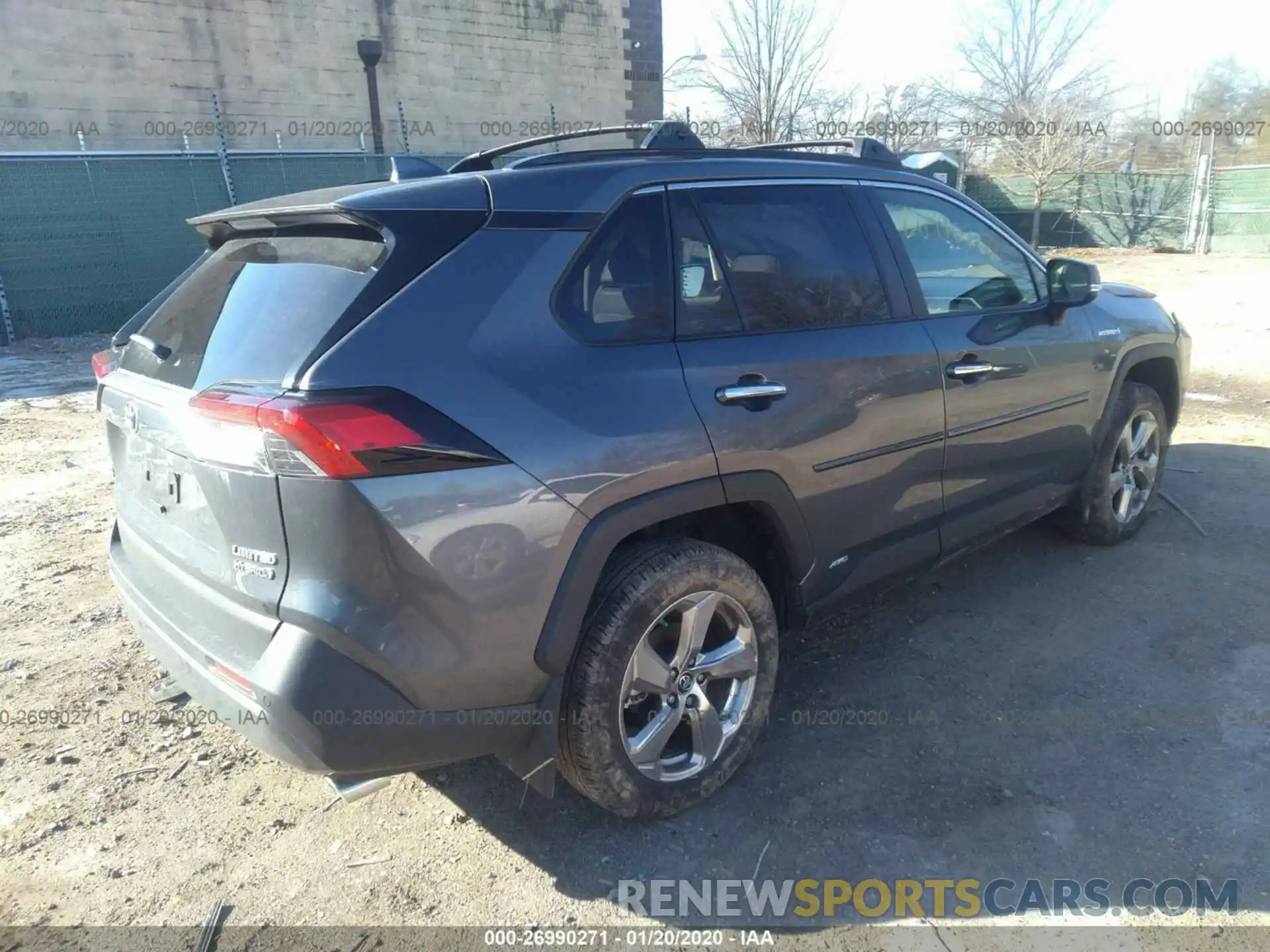 4 Фотография поврежденного автомобиля JTMDWRFV0KD502610 TOYOTA RAV4 2019