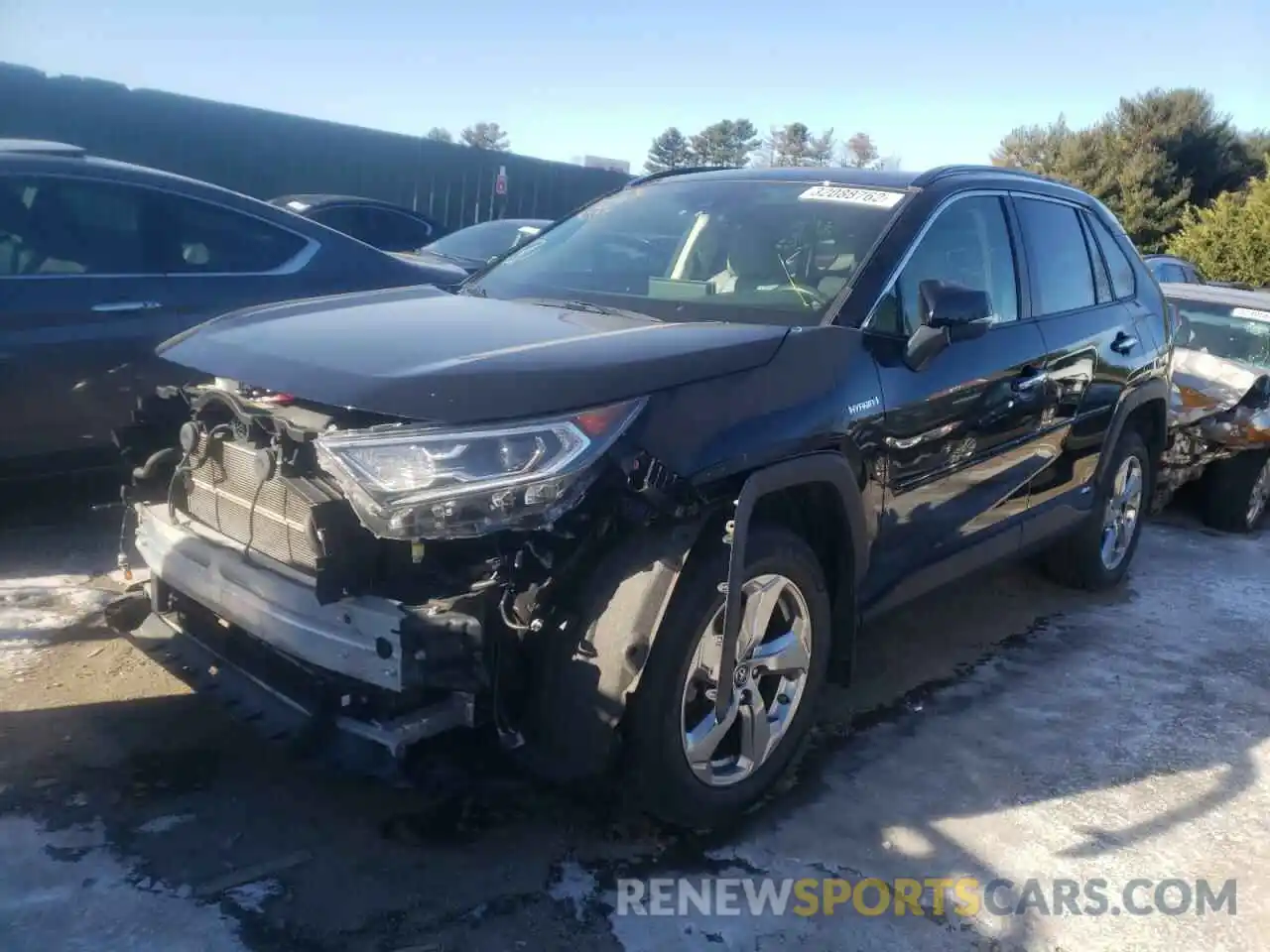 2 Photograph of a damaged car JTMDWRFV0KD503482 TOYOTA RAV4 2019