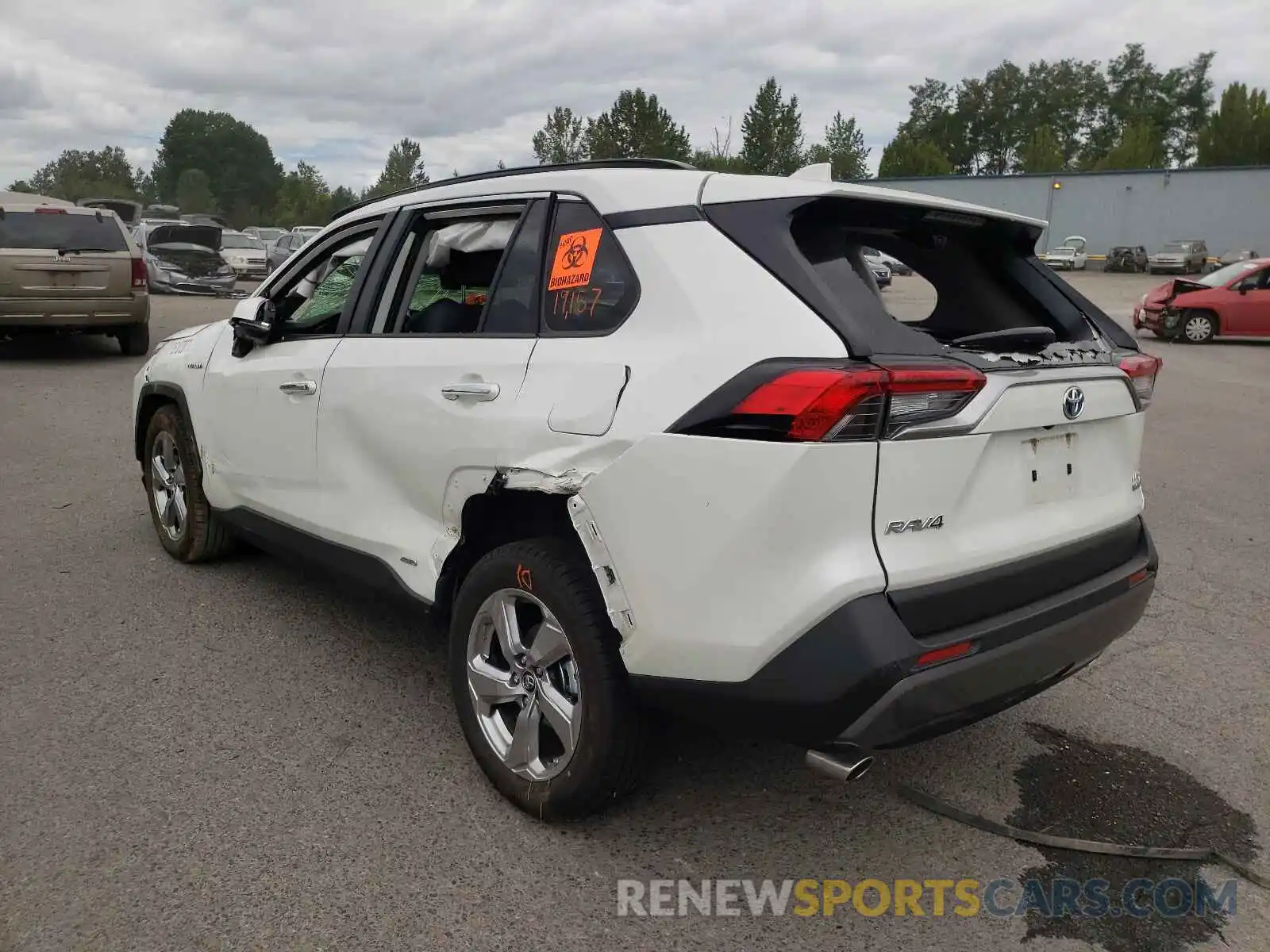 3 Фотография поврежденного автомобиля JTMDWRFV0KD516796 TOYOTA RAV4 2019