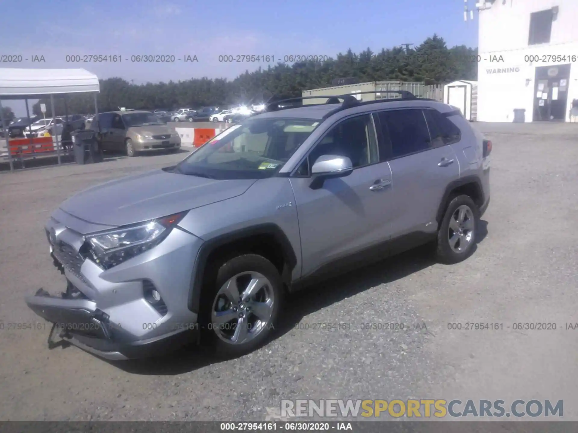 2 Photograph of a damaged car JTMDWRFV0KJ004697 TOYOTA RAV4 2019