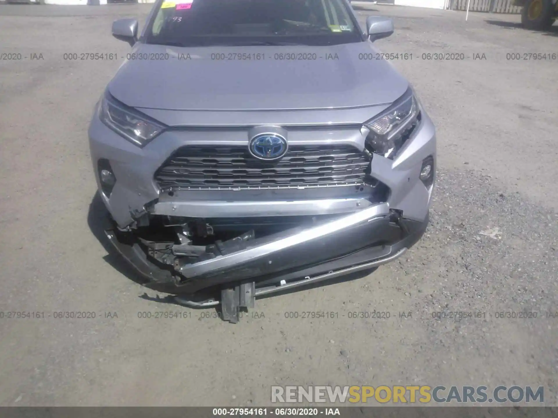 6 Photograph of a damaged car JTMDWRFV0KJ004697 TOYOTA RAV4 2019